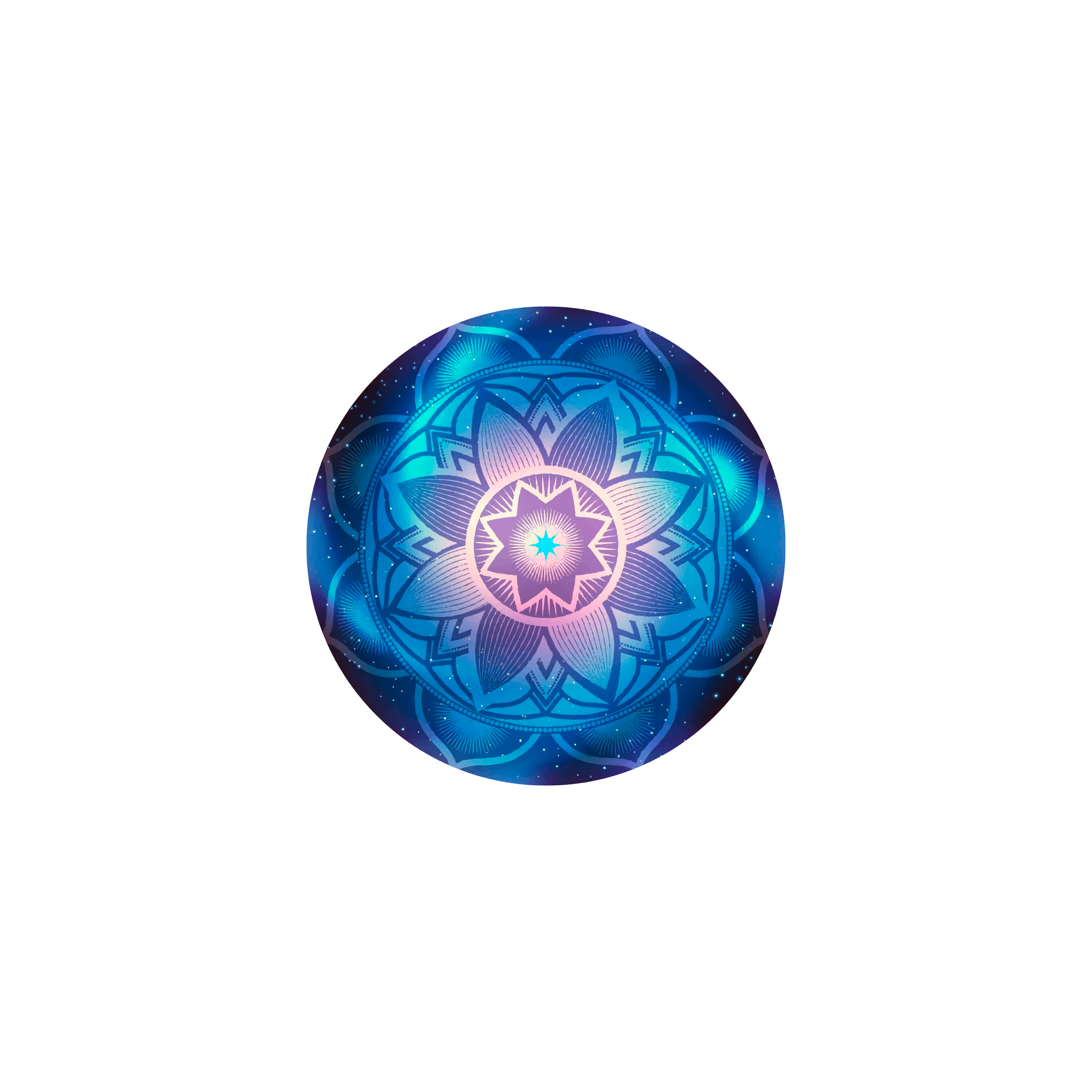 Mousepad Mandala 25x25 Form PRO | Custom