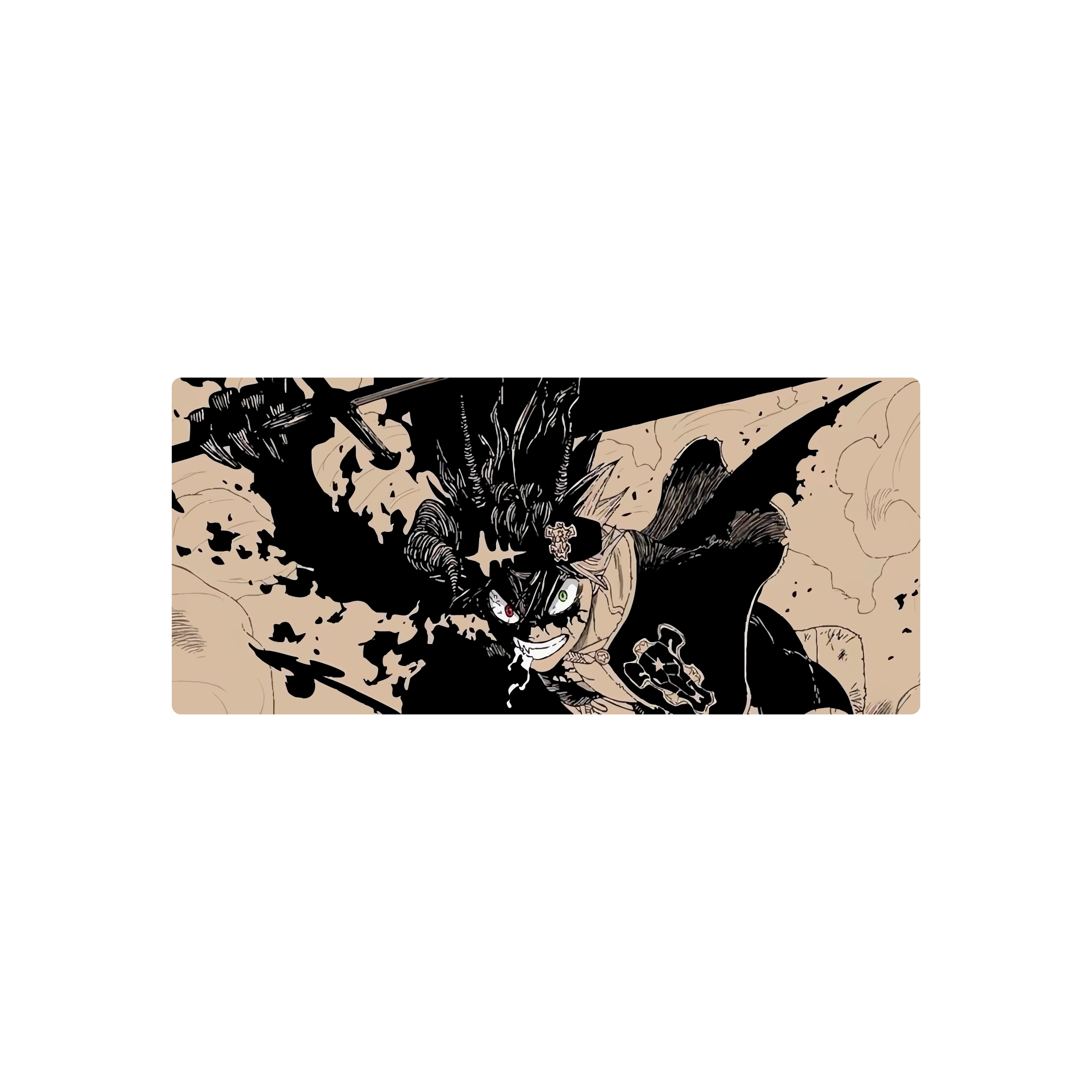 Mousepad Asta black clover 90x40 Classic | Custom