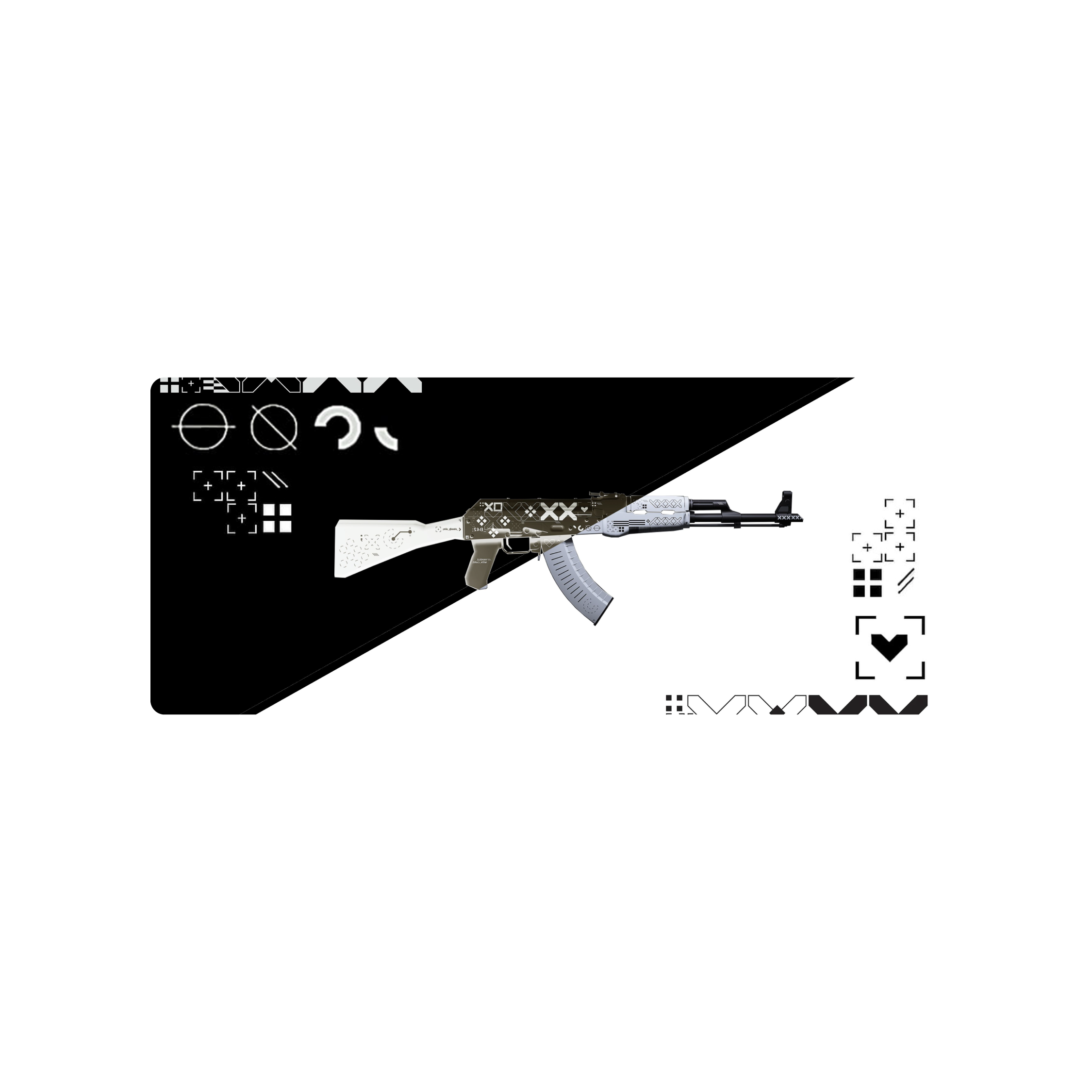 Mousepad Printstream ak47 60x25 Classic | Custom
