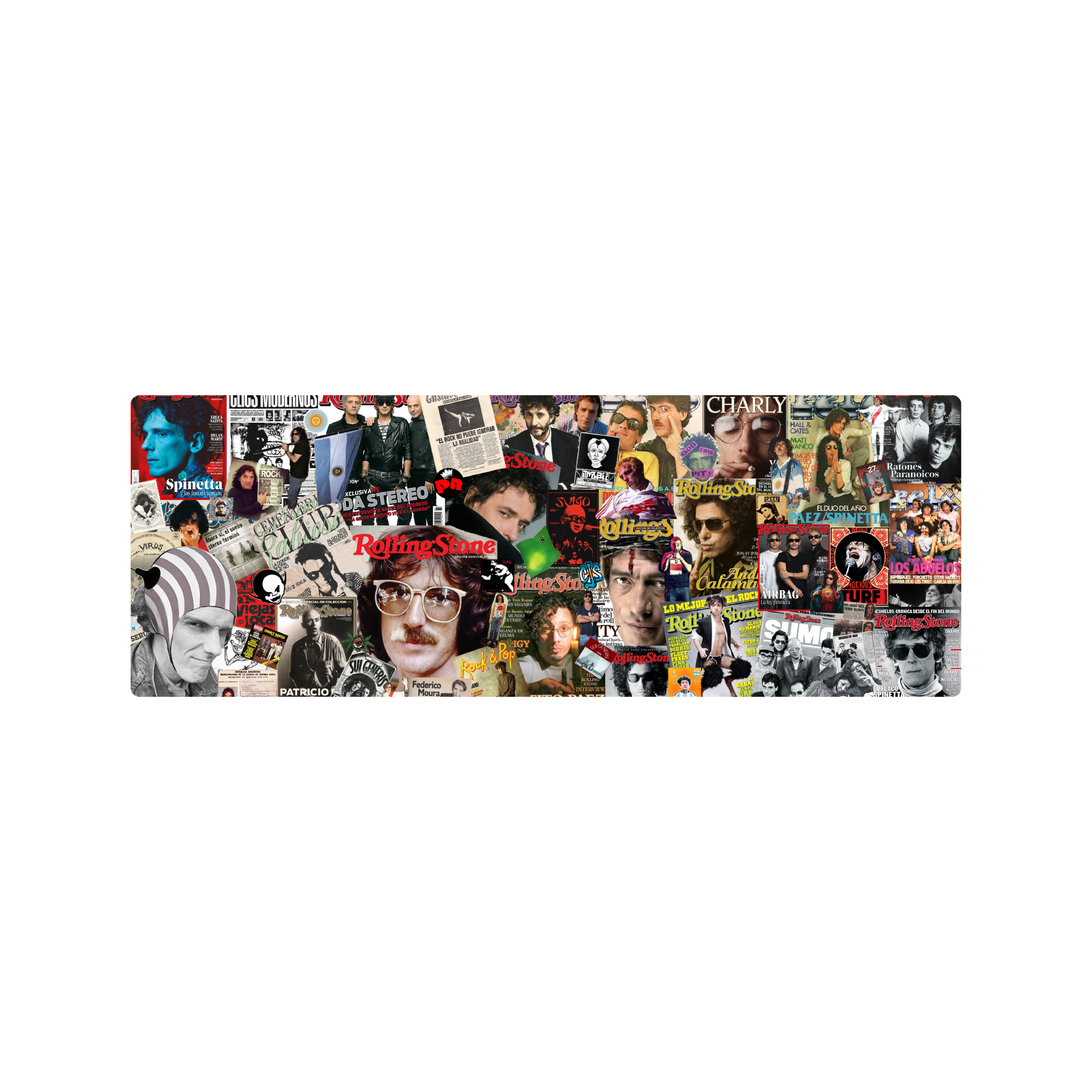 Mousepad ROCK NACIONAL SPINETTEANO 90x32 PRO | Custom