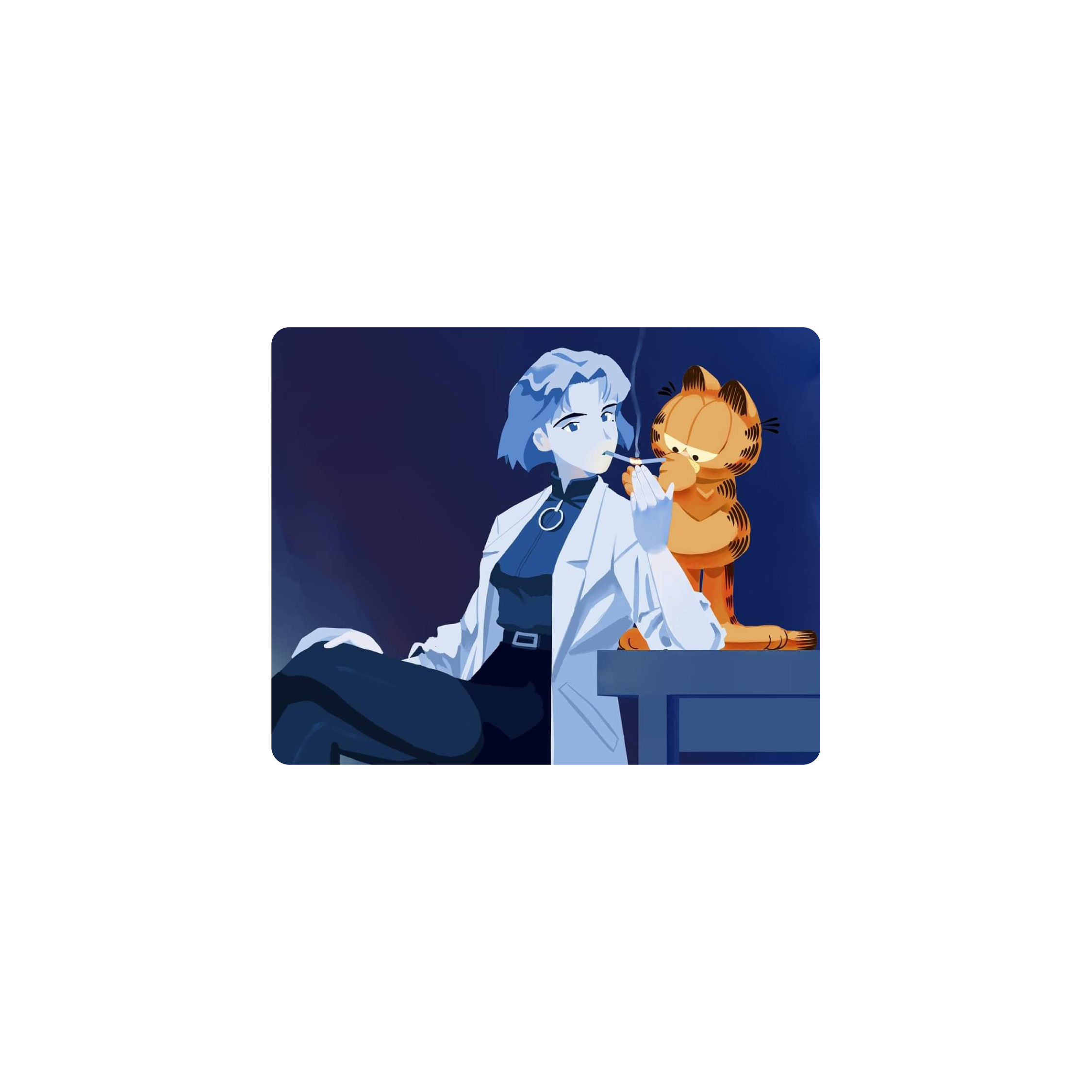 Mousepad Ritsuko x Garfield 50x40 PRO | Custom