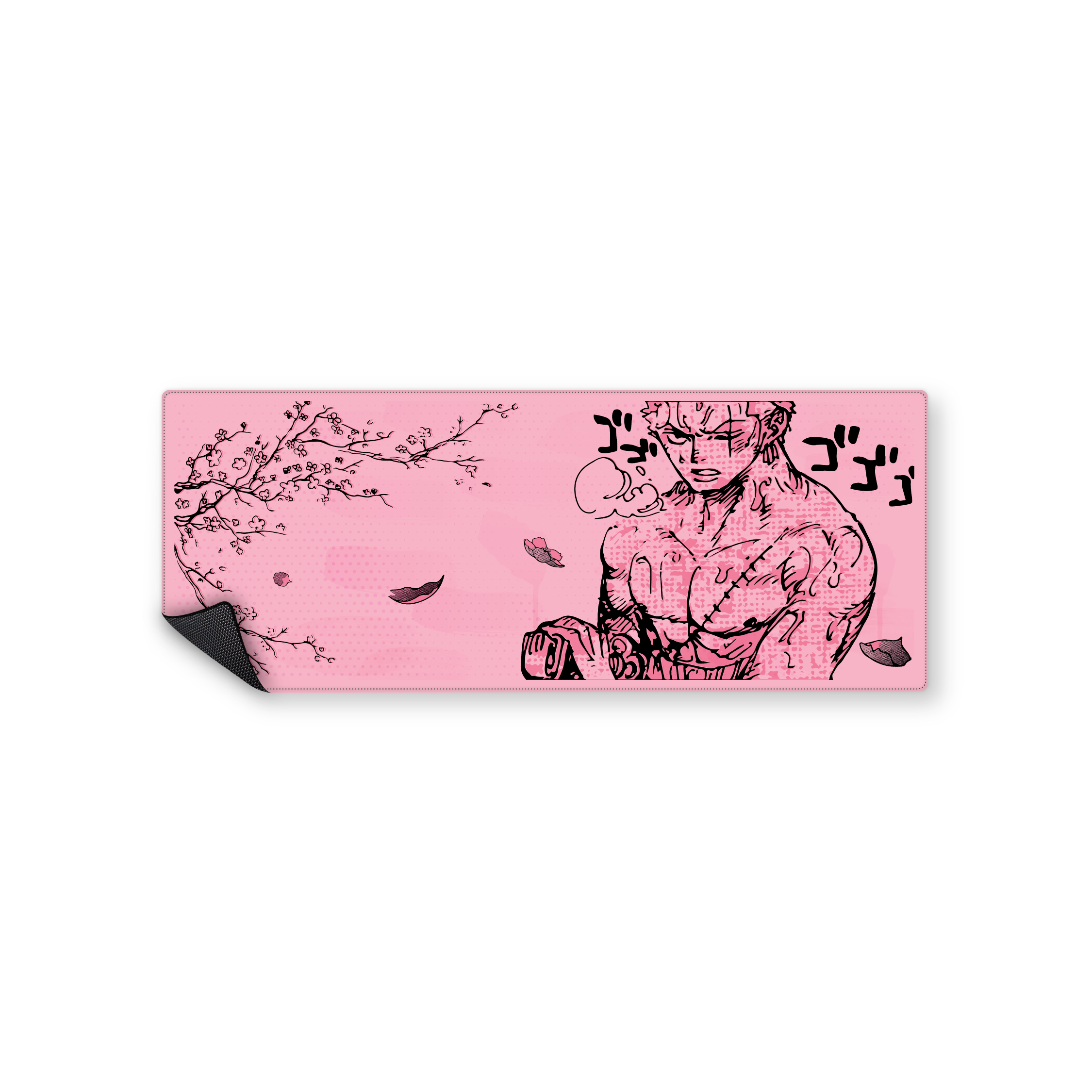 Mousepad Roronoa Zoro cherry blossom 82x32 Classic | Custom