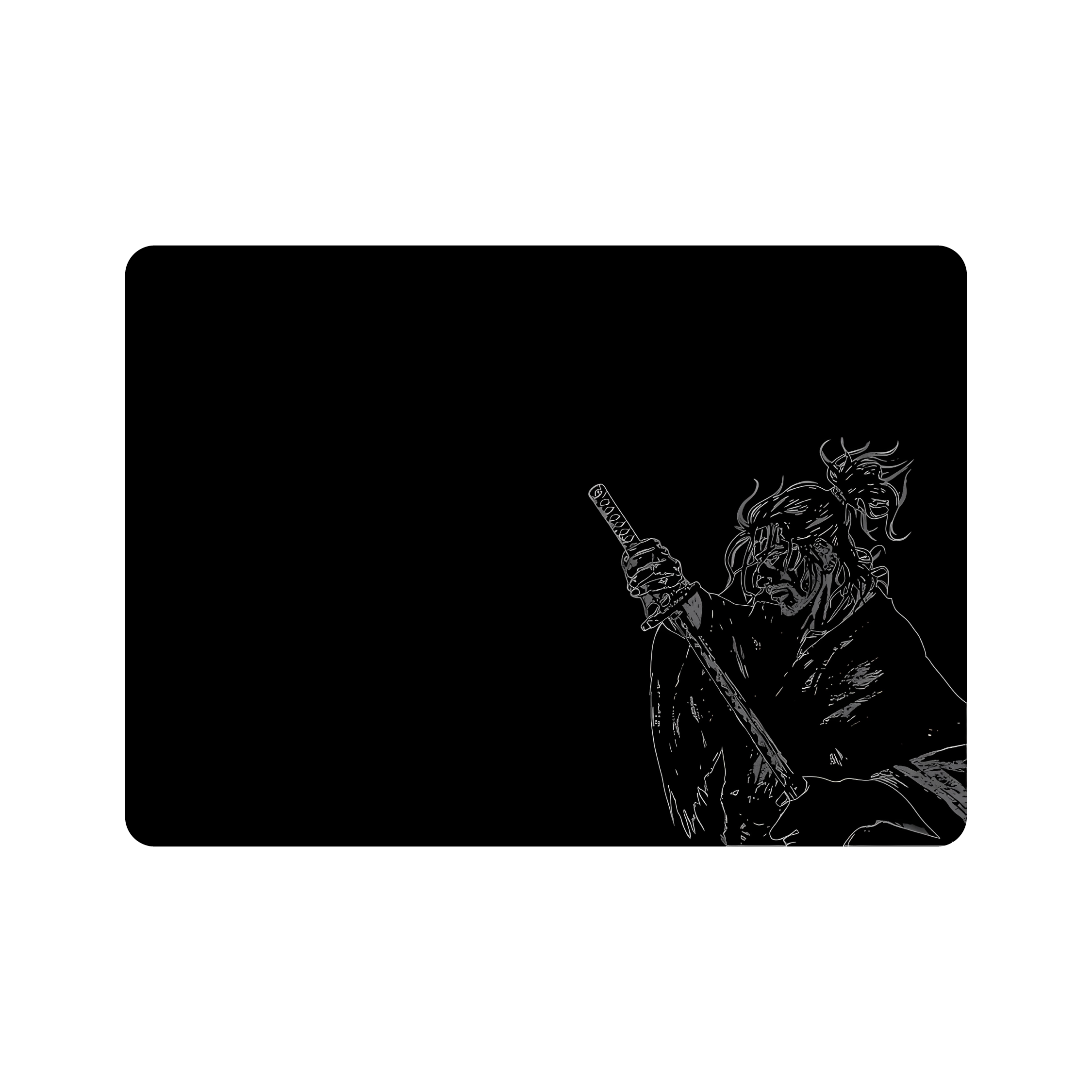 Mousepad Samurai black 140x100 Classic | Custom