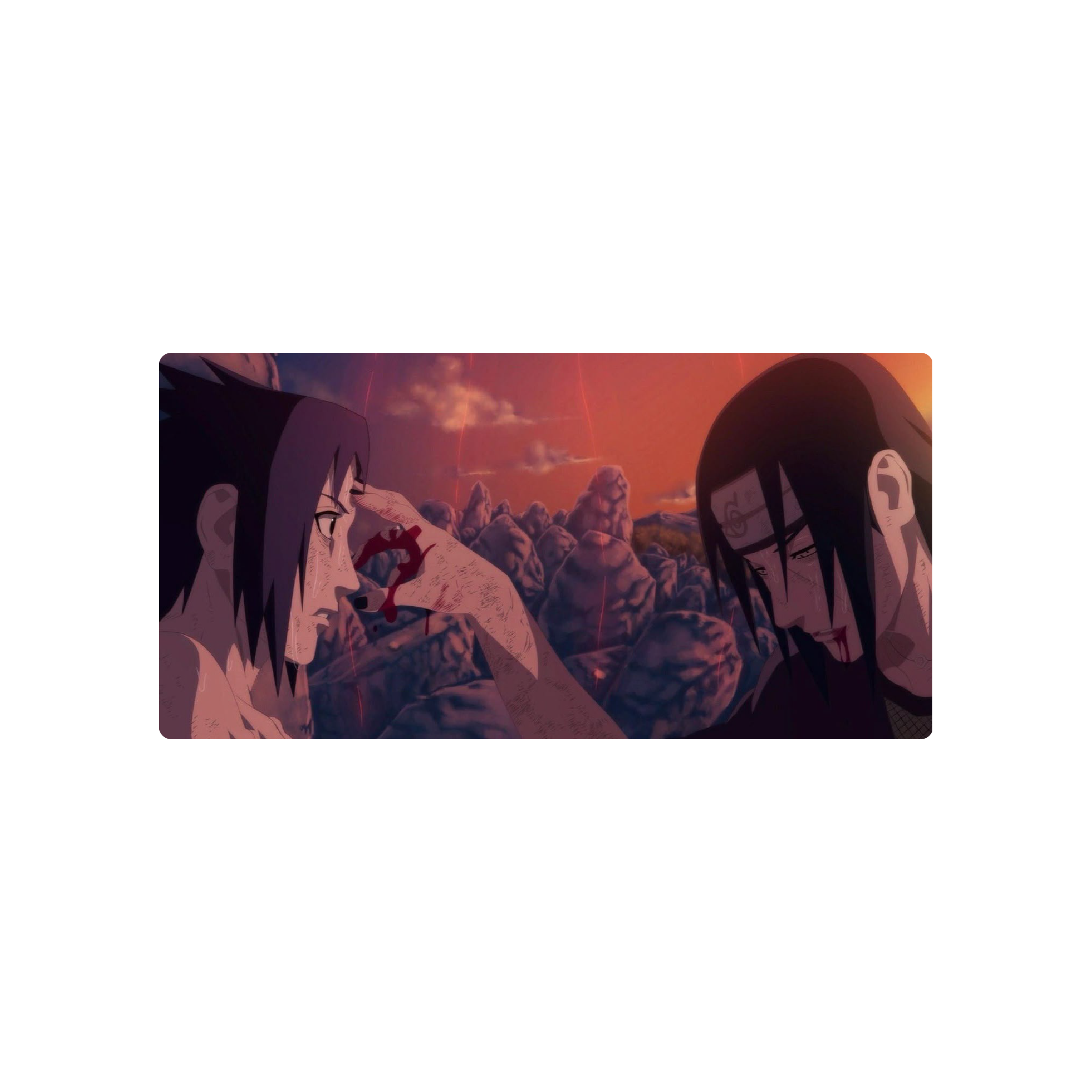 Mousepad Sasuke 69x34 Classic | Custom