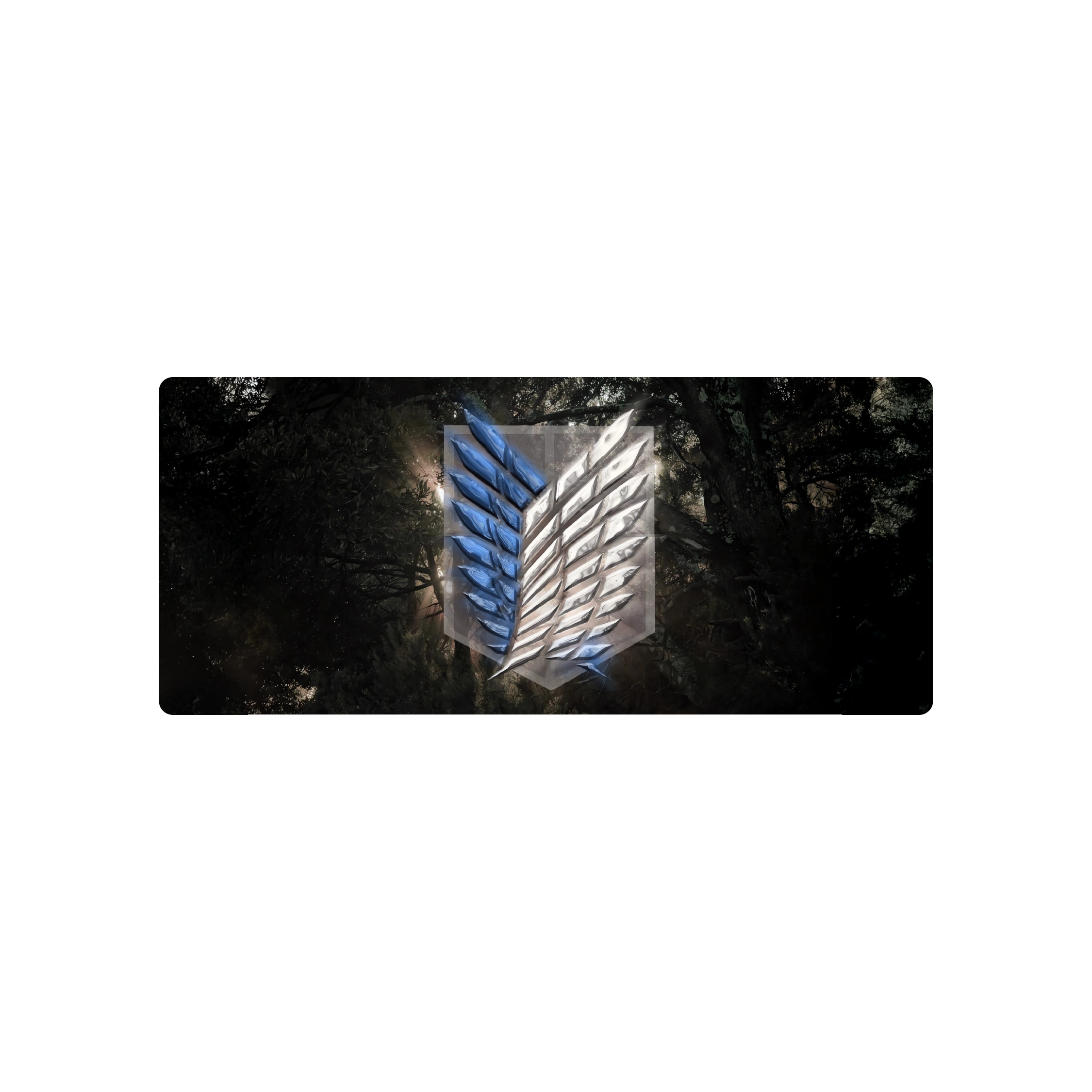 Mousepad Shingeki no Kyojin alas de la libertad 70x30 PRO | Custom