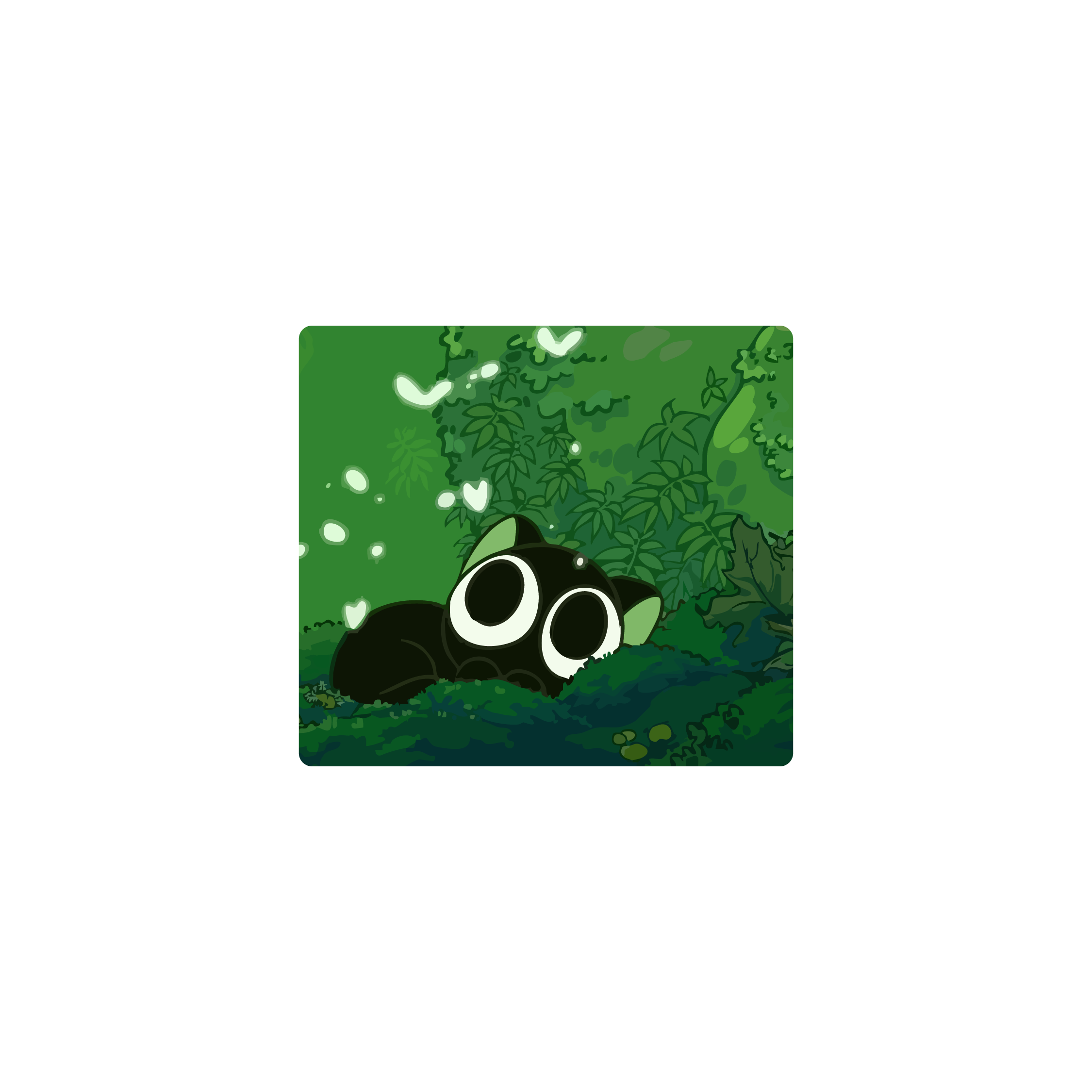 Mousepad Sueño verde 20x22 PRO | Custom