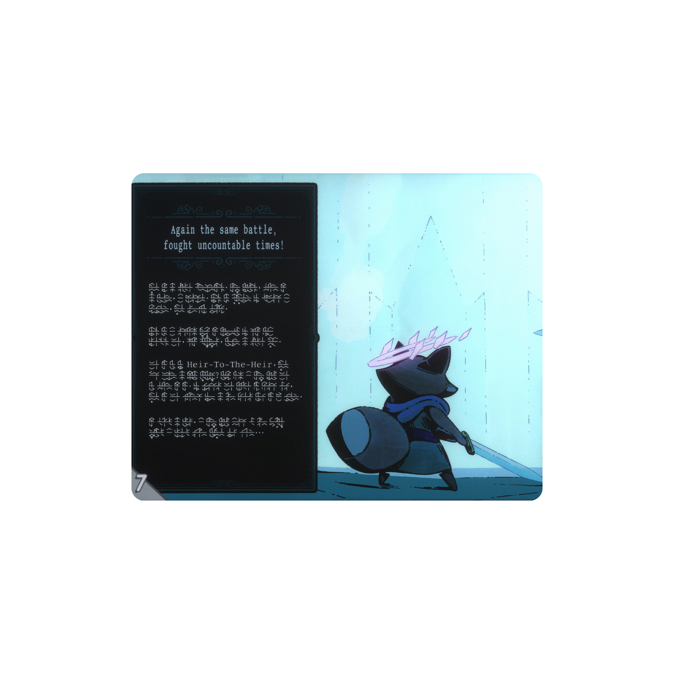 Mousepad TUNIC NO PRO 50x40 Classic | Custom