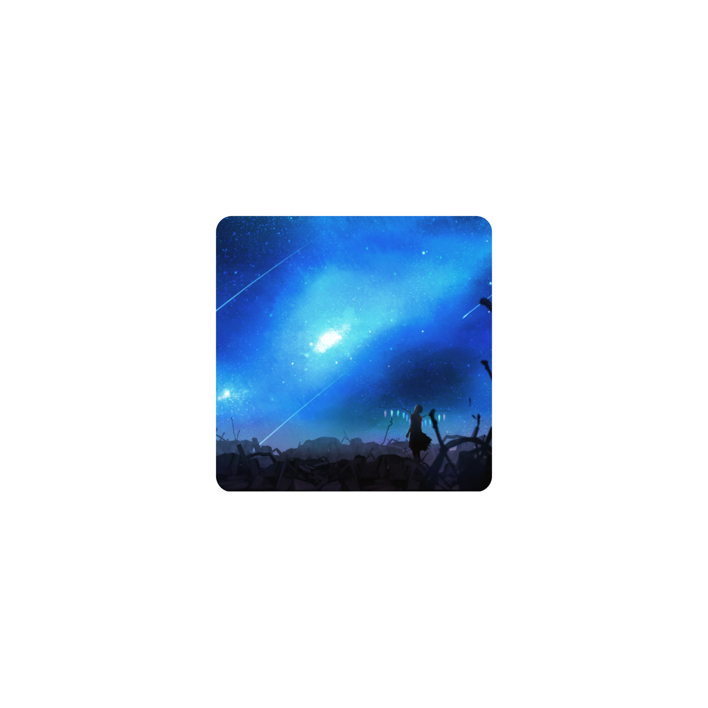 Mousepad Touhou 25x25 Classic | Custom