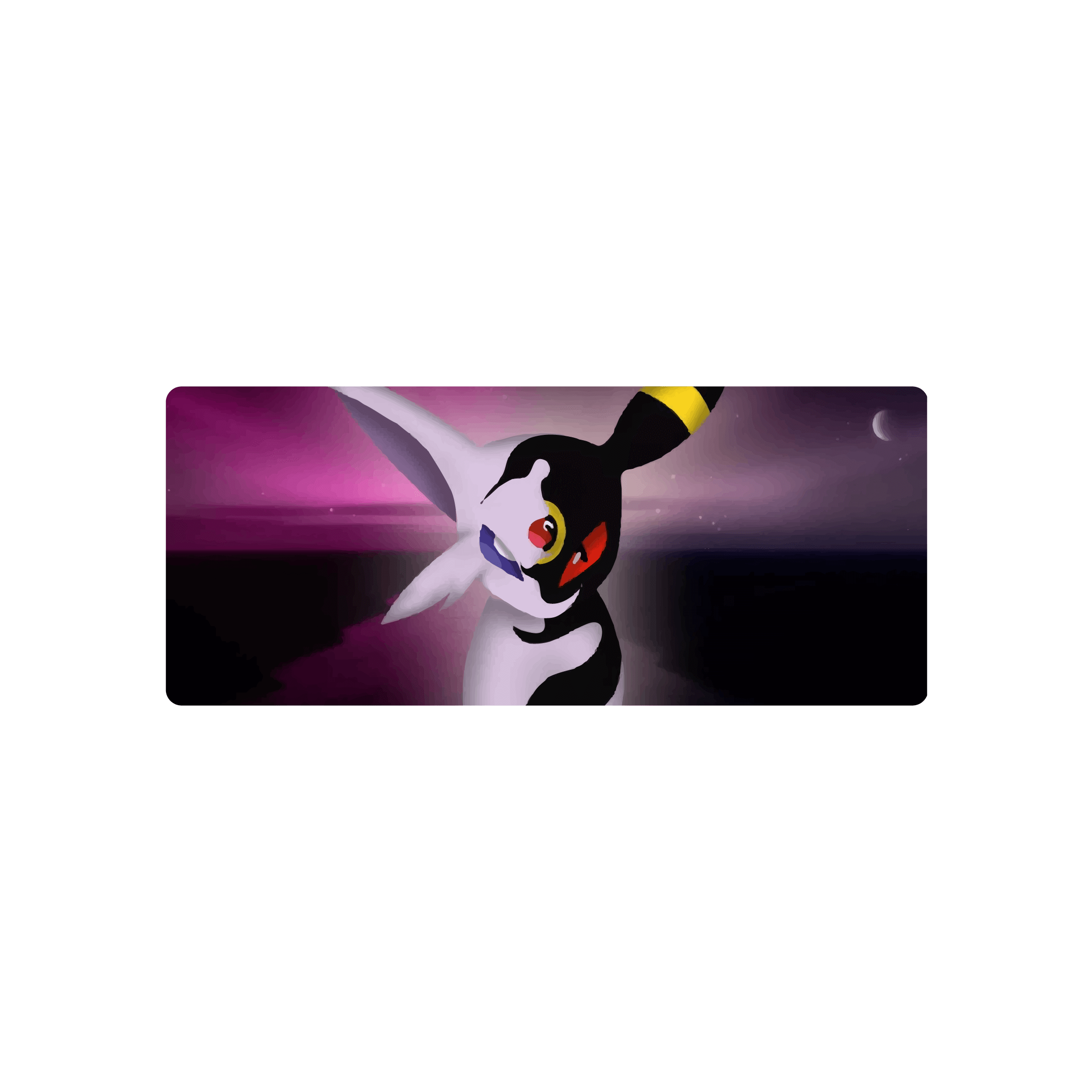 Mousepad Umbreon y Espeon 85x35 Classic | Custom