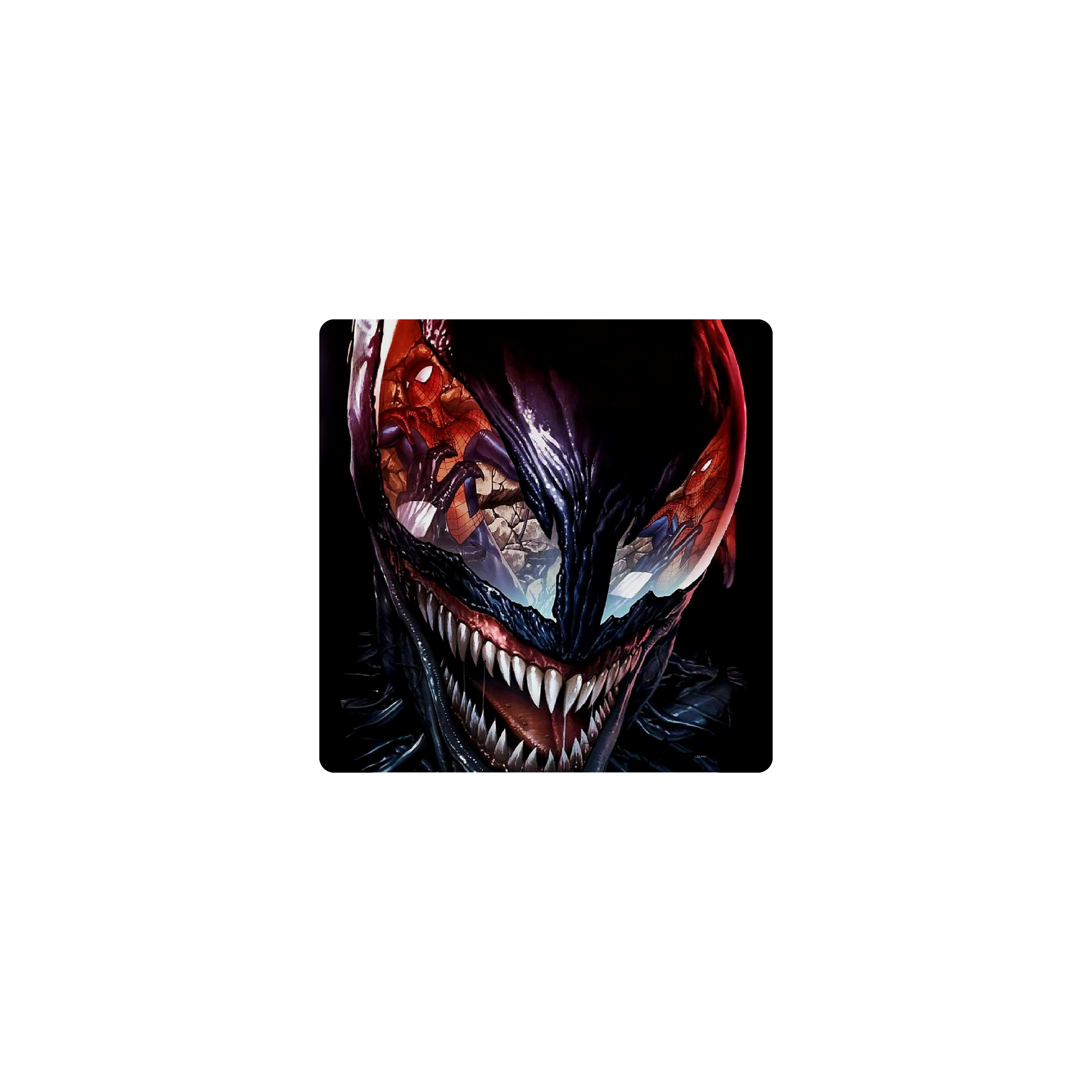 Mousepad Venom Spiderman 25x25 PRO | Custom