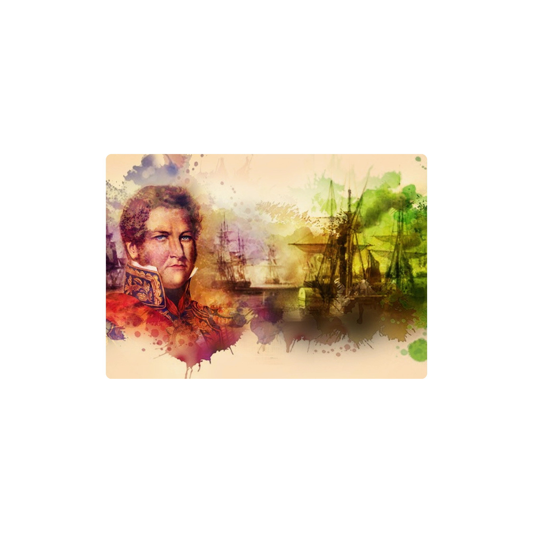 Mousepad Viva Rosas y la patria 60x42 Classic | Custom