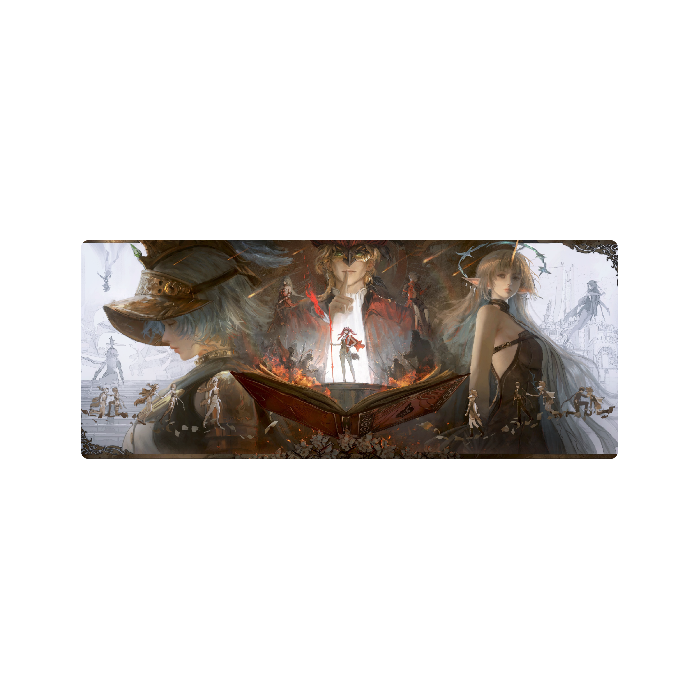 Mousepad Wuthering Waves Septimont 75x30 Classic | Custom