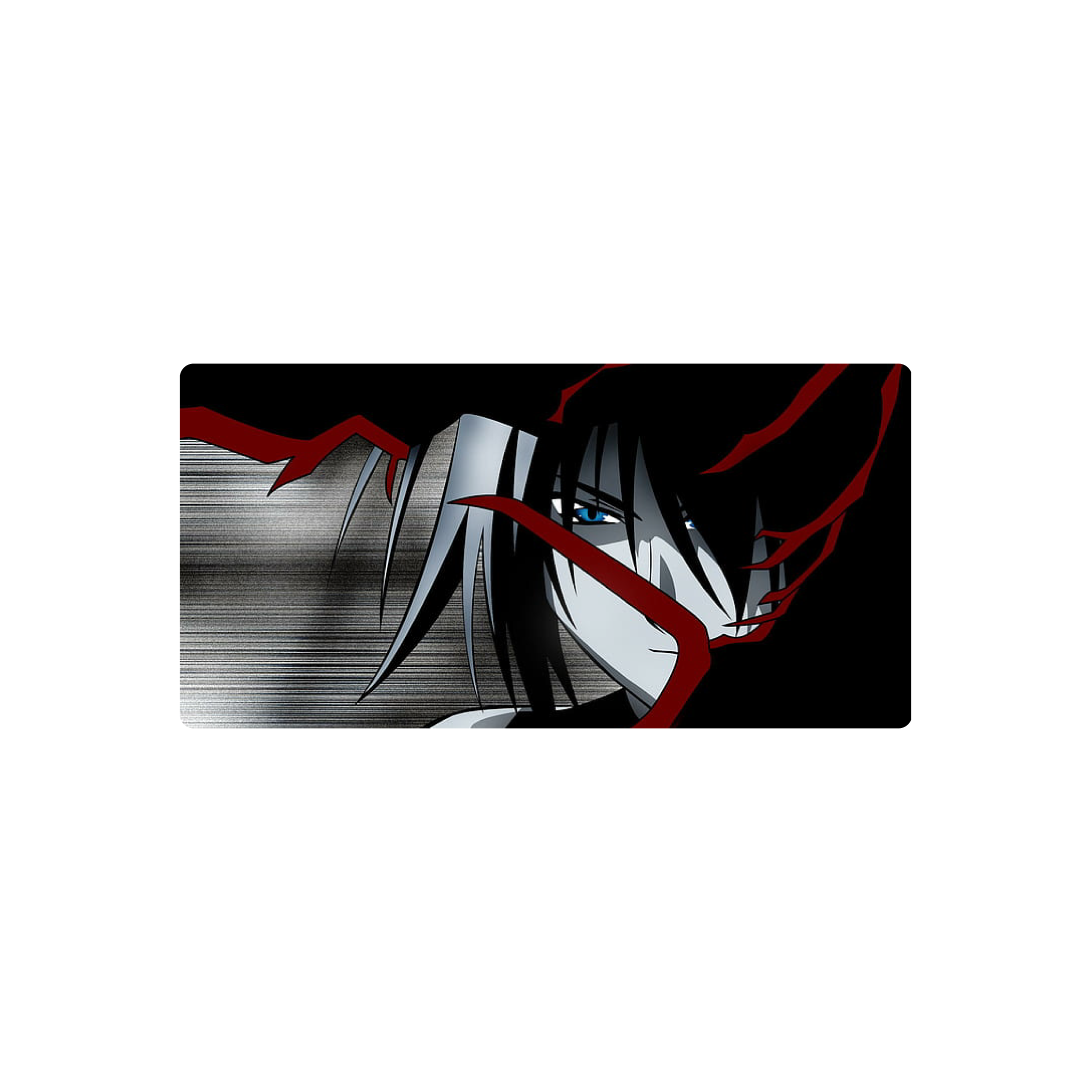 Mousepad Black anime 55x27 PRO | Custom