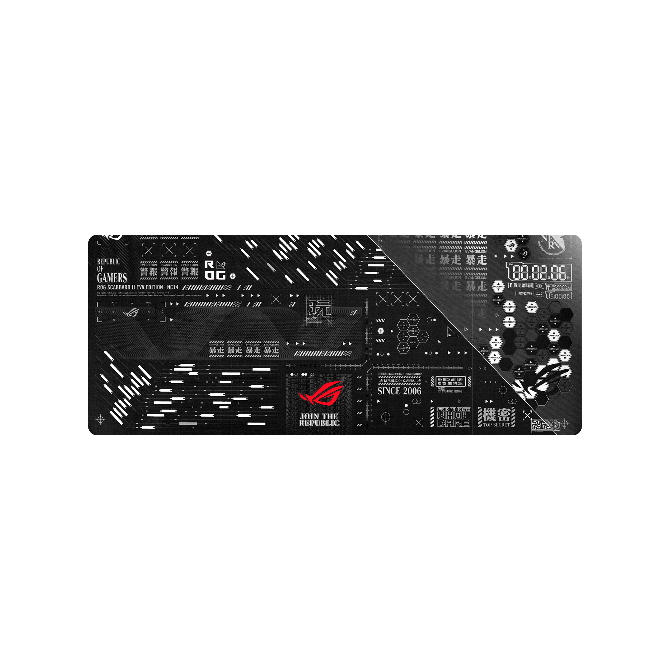 Mousepad Asus Rog Evangelion 100x40 PRO | Custom