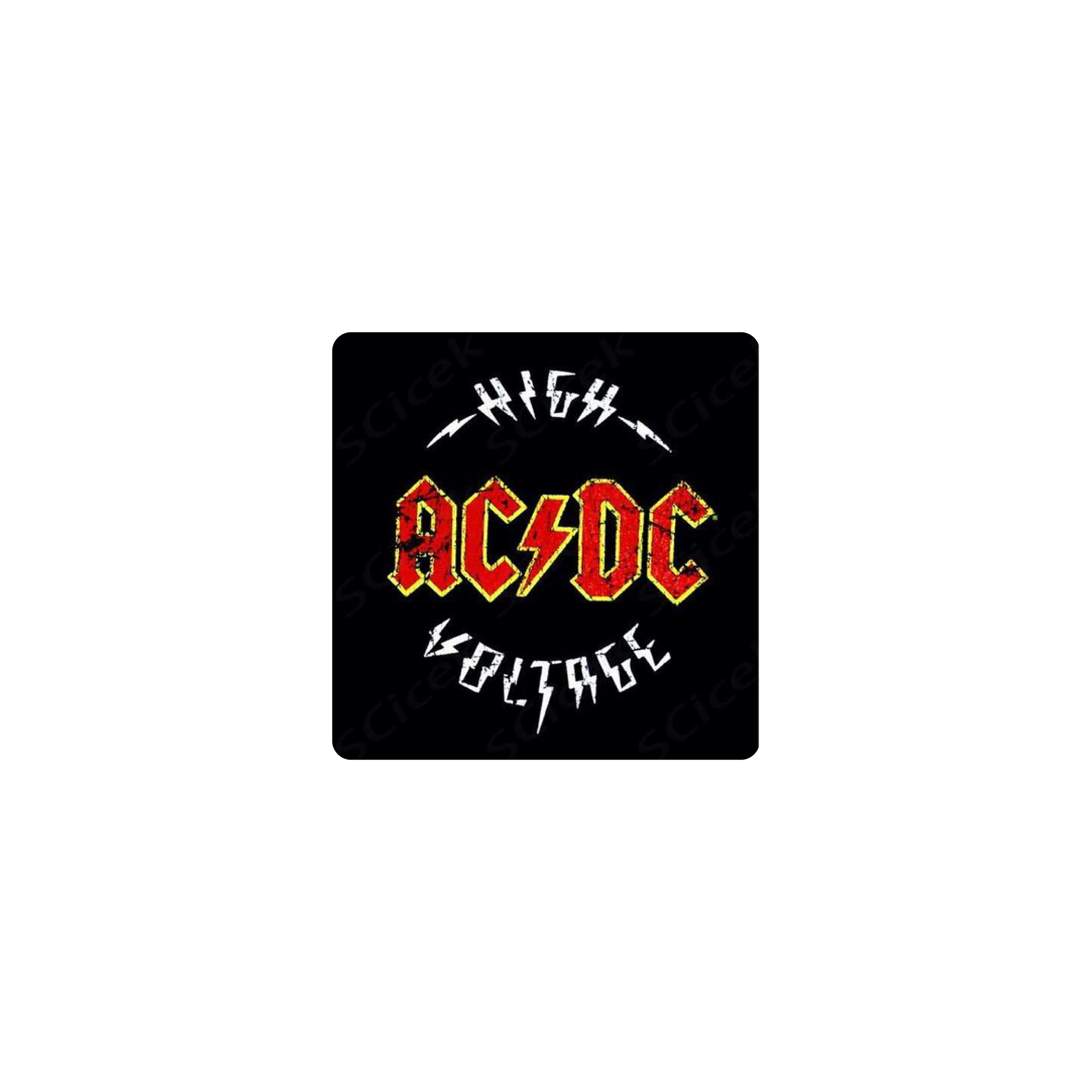 Mousepad acdc 25x25 Classic | Custom