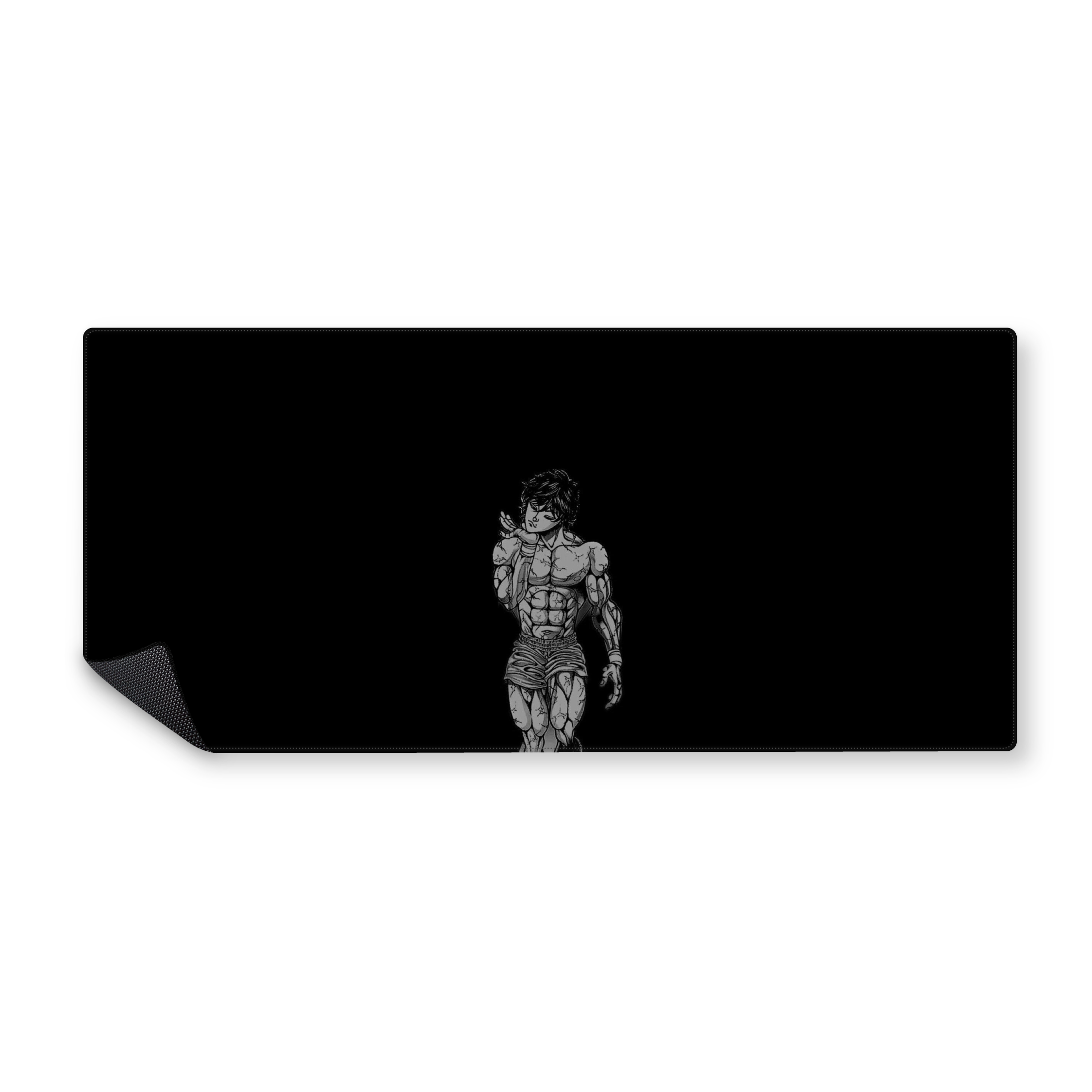Mousepad baki fondo negro 90x40 Classic | Custom