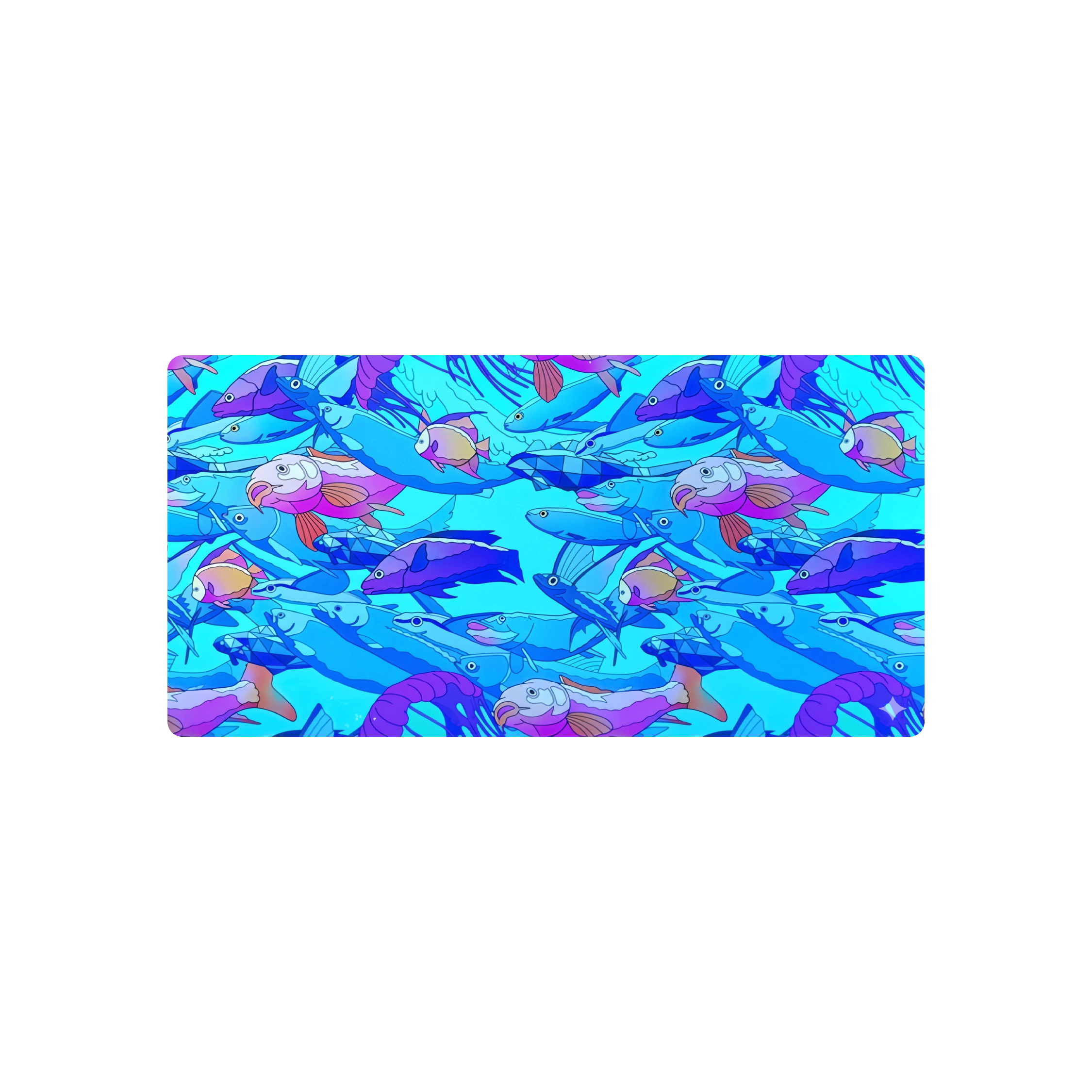 Mousepad benjy fishy 100x50 Classic | Custom