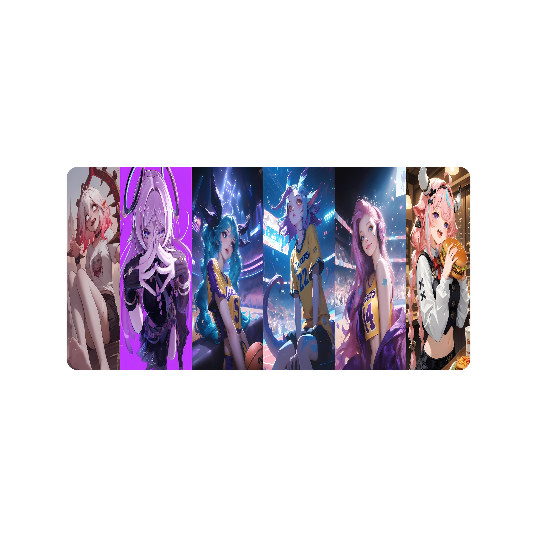 Mousepad collage 120x60 Classic | Custom