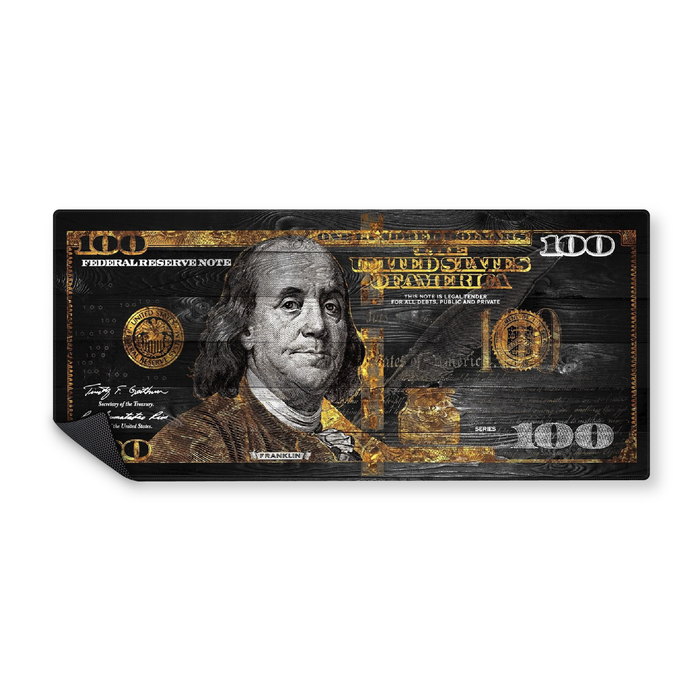 Mousepad dolar gold 90x40 Classic | Custom