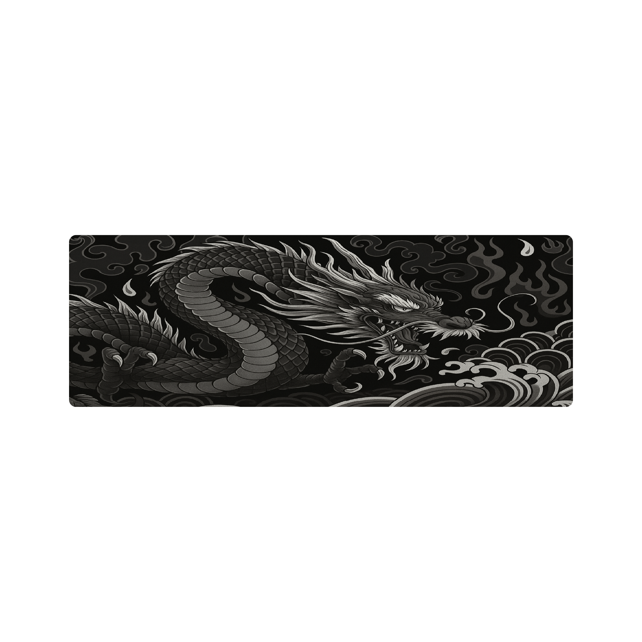 Mousepad dragon oriental 90x30 Classic | Custom