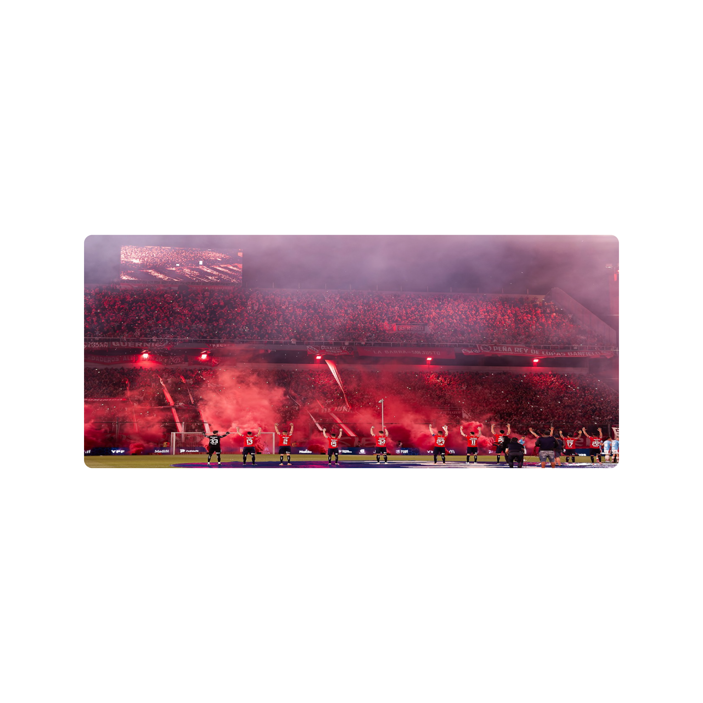 Mousepad el rojo 70x30 Classic | Custom
