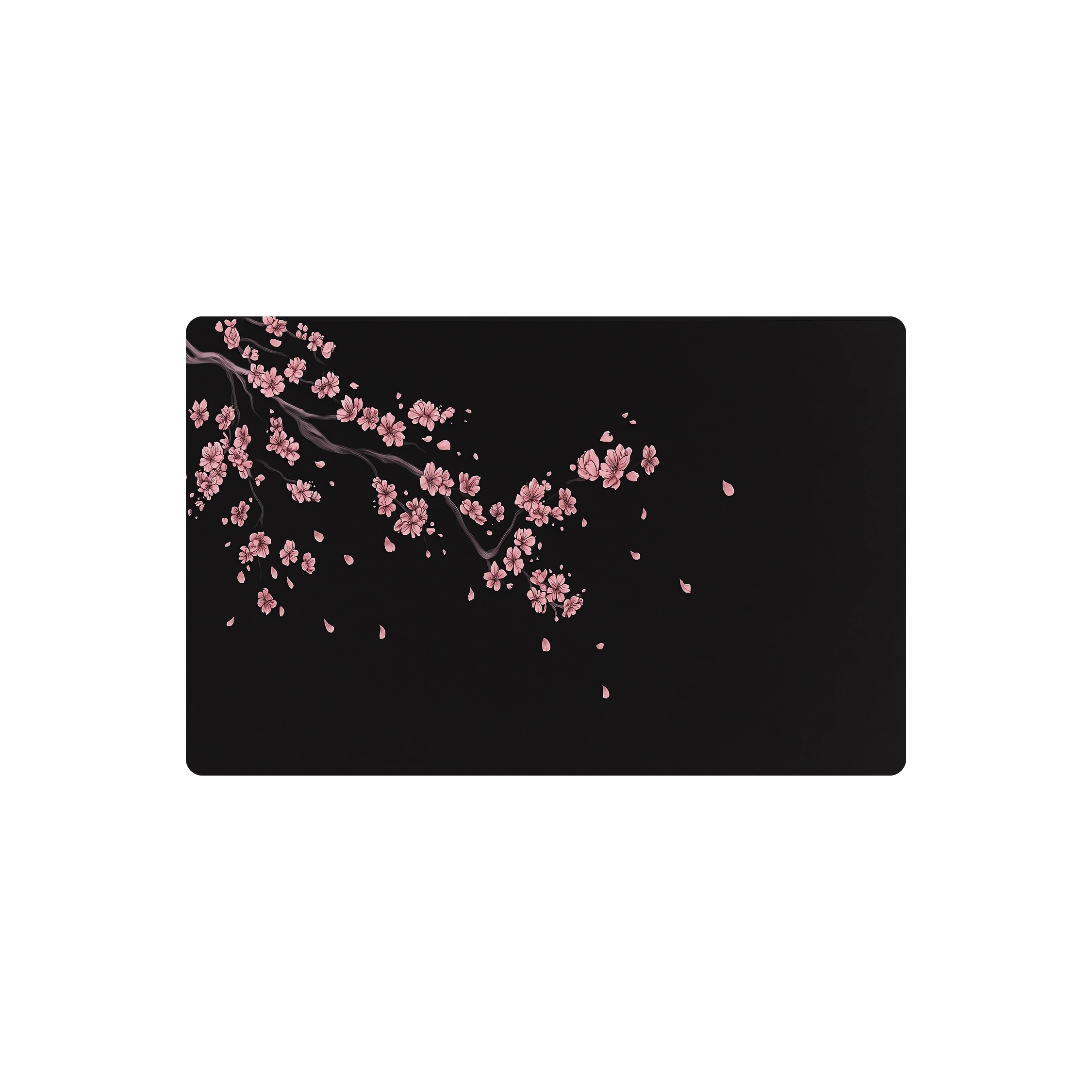 Mousepad flores rosas 110x70 Classic | Custom