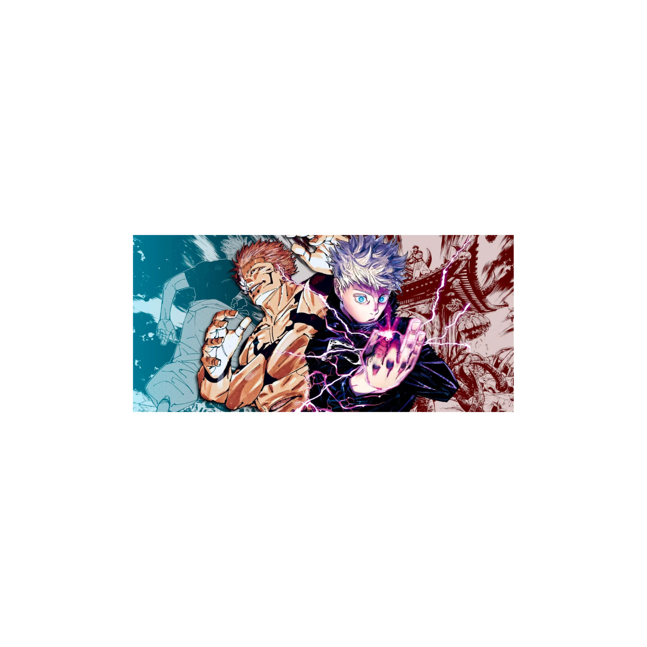 Mousepad gojo vs sukuna 70x32 Classic | Custom