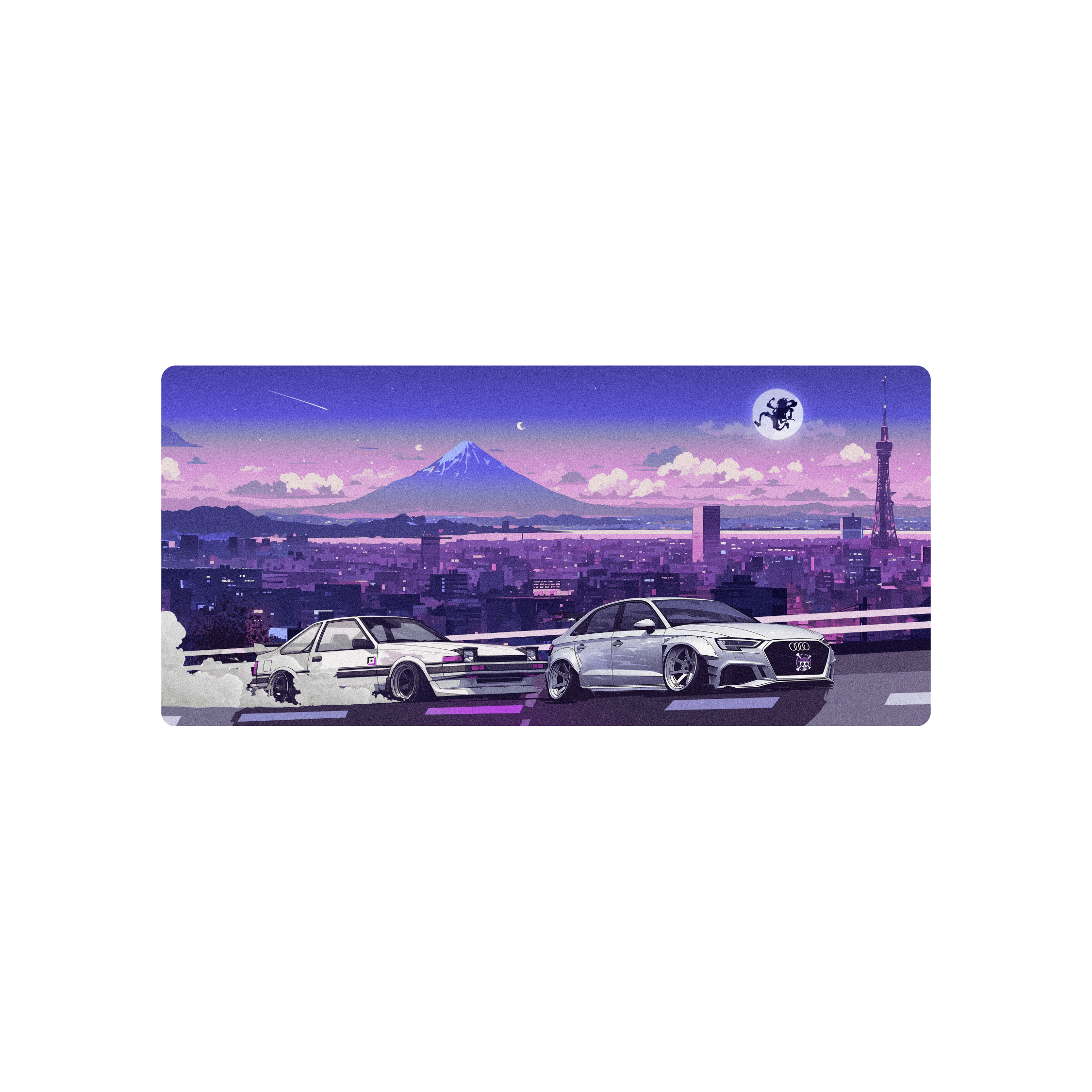 Mousepad initial d 65x30 Classic | Custom