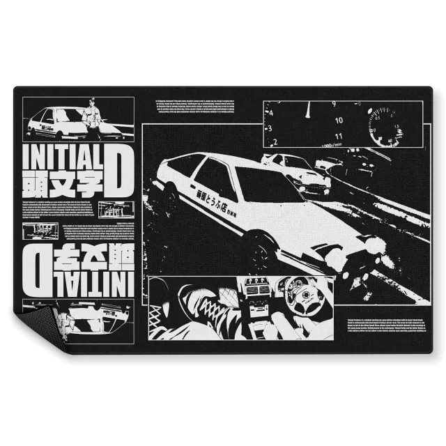 Mousepad Intial D Vintage | NOTMID