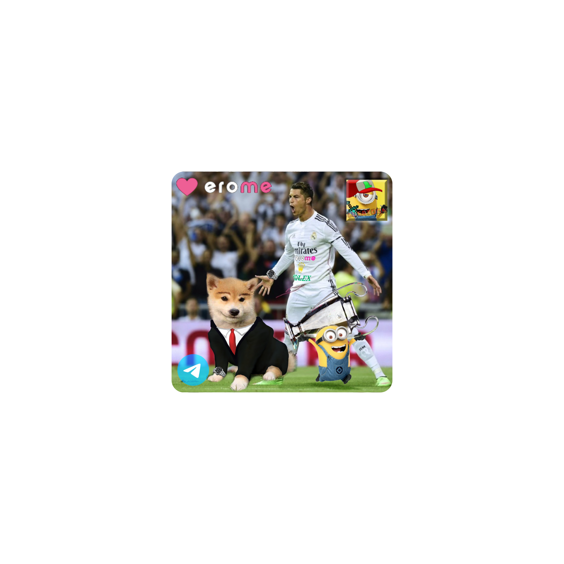 Mousepad lucatoon 25x25 Classic | Custom