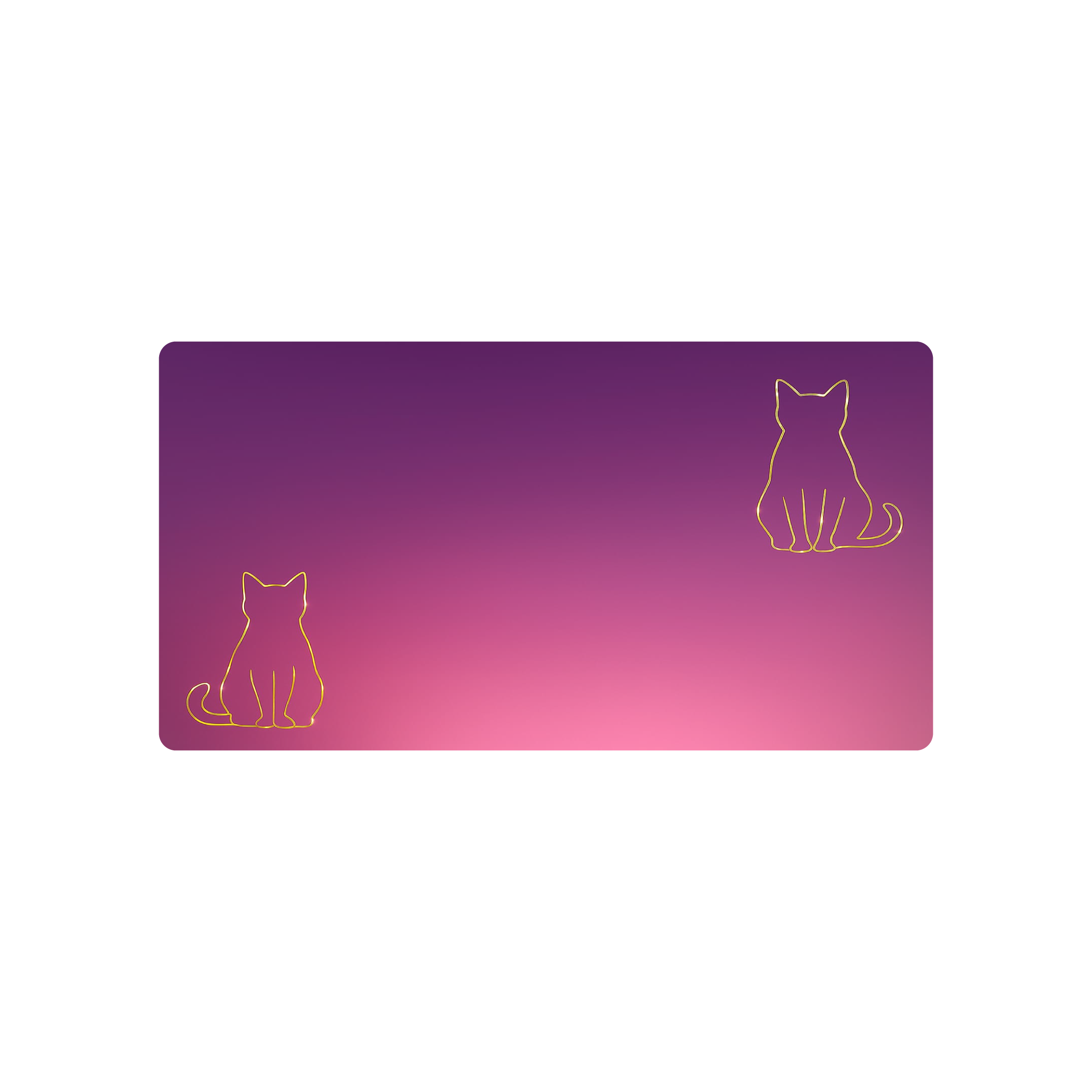 Mousepad minimal dream 65x34 Classic | Custom