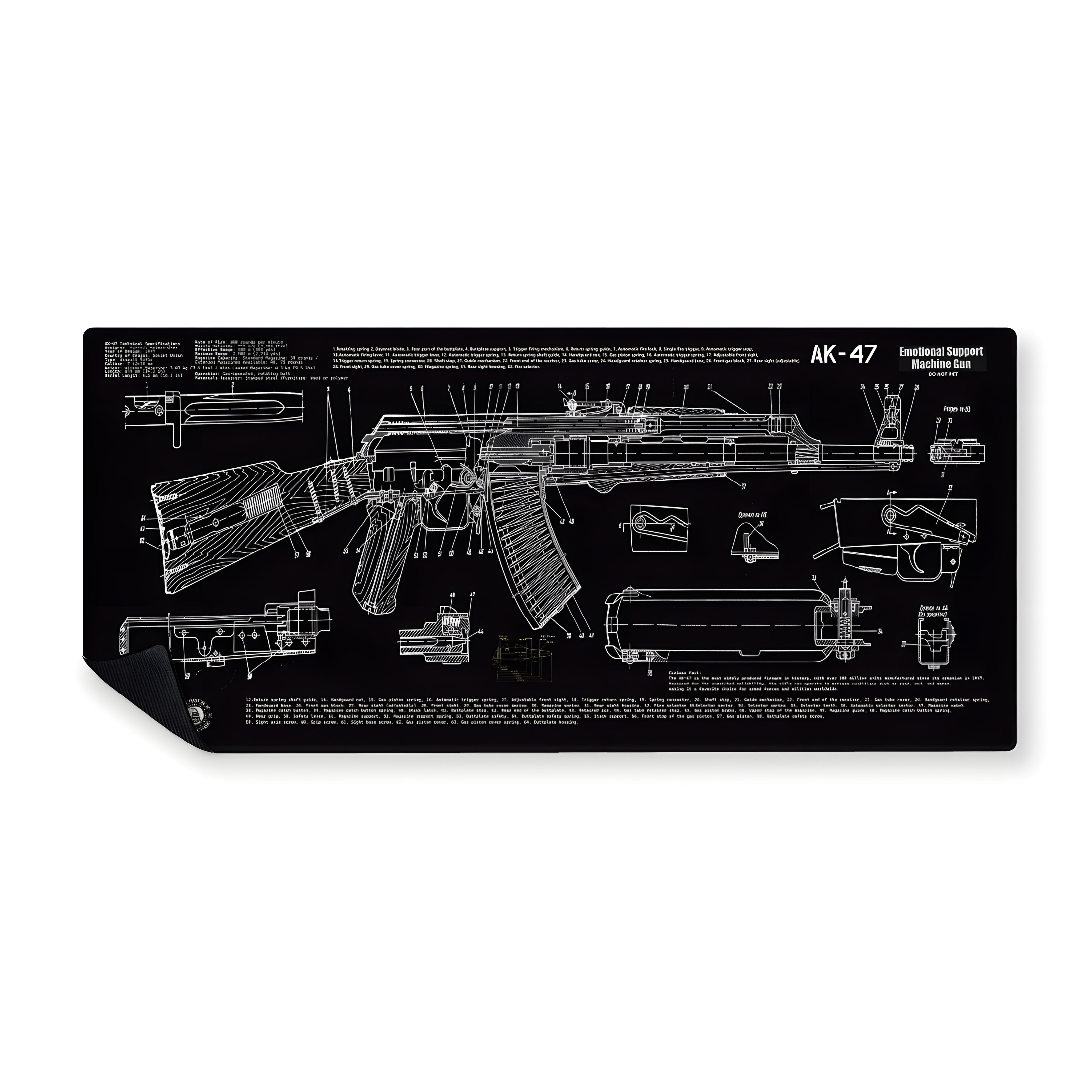 Mousepad AK-47 | NOTMID