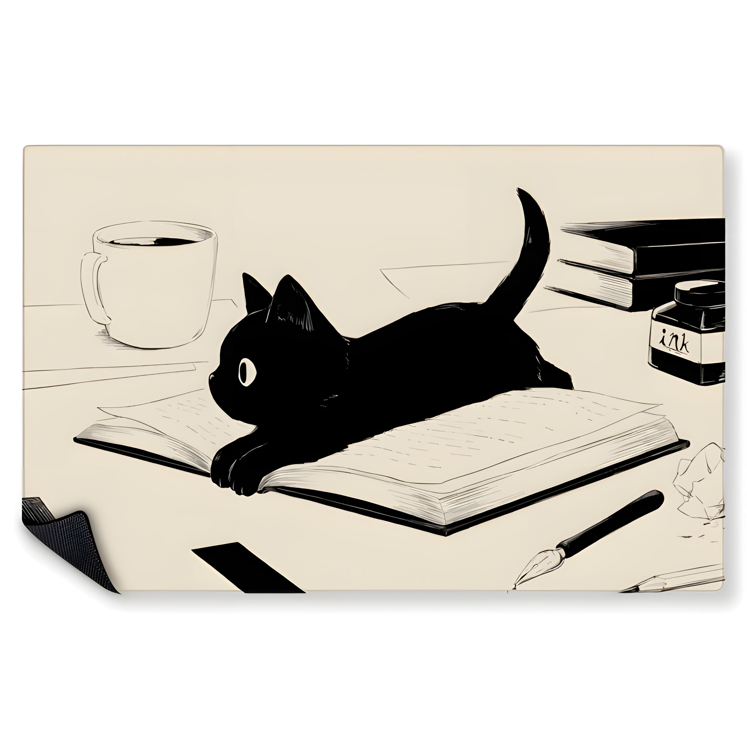 Mousepad Black Cat | NOTMID