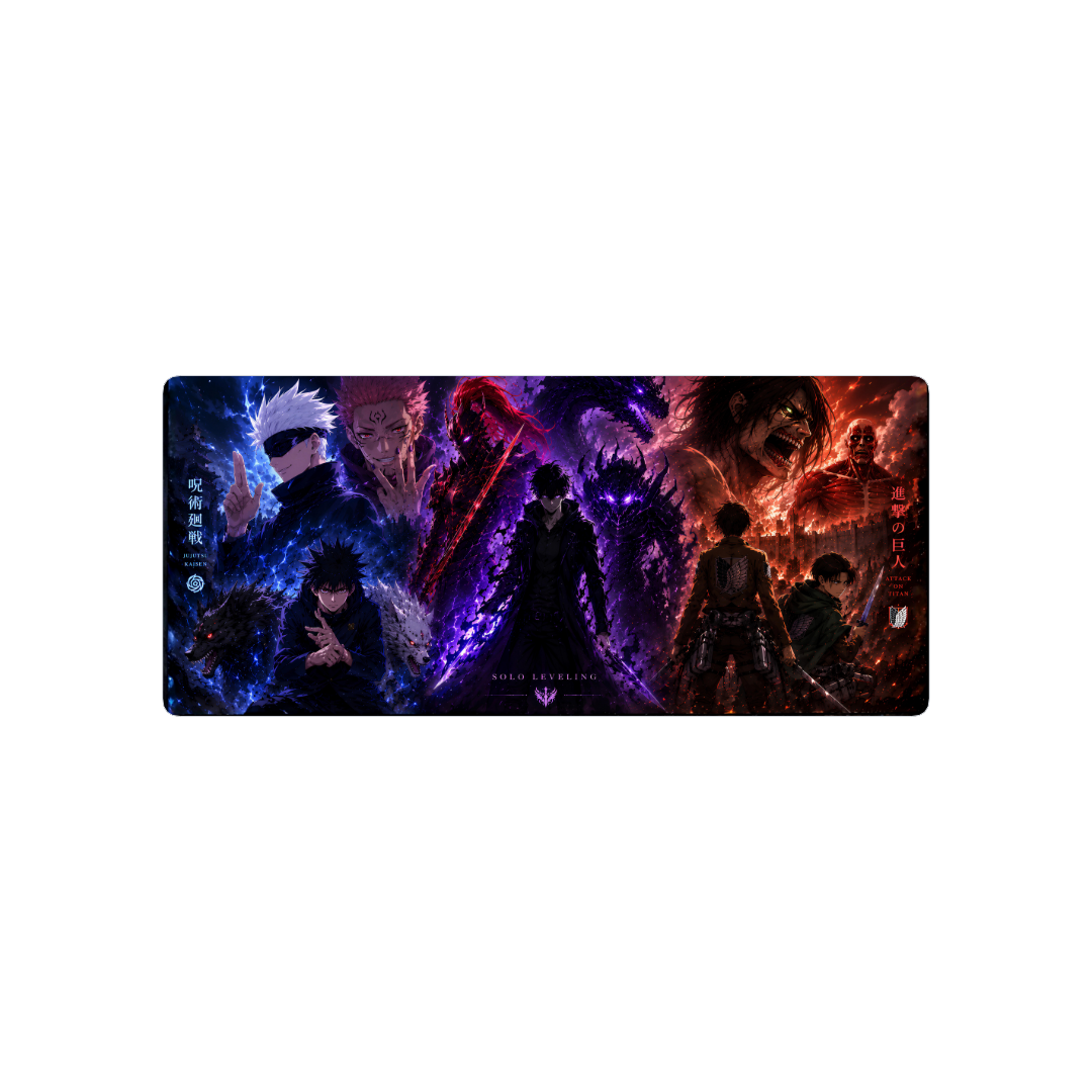 Collage anime - solo leveling, attack on