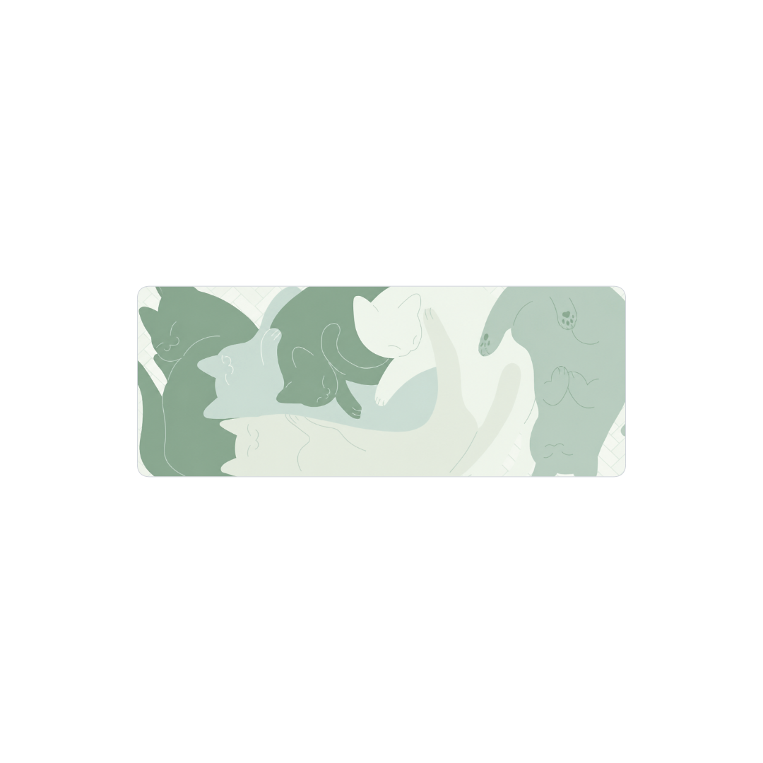 gatitos verde
