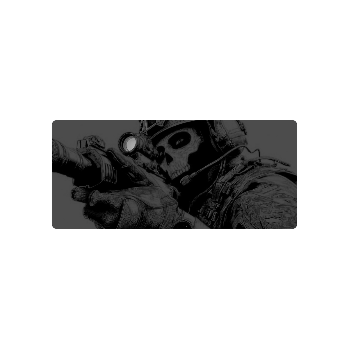 Ghost blanco y negro