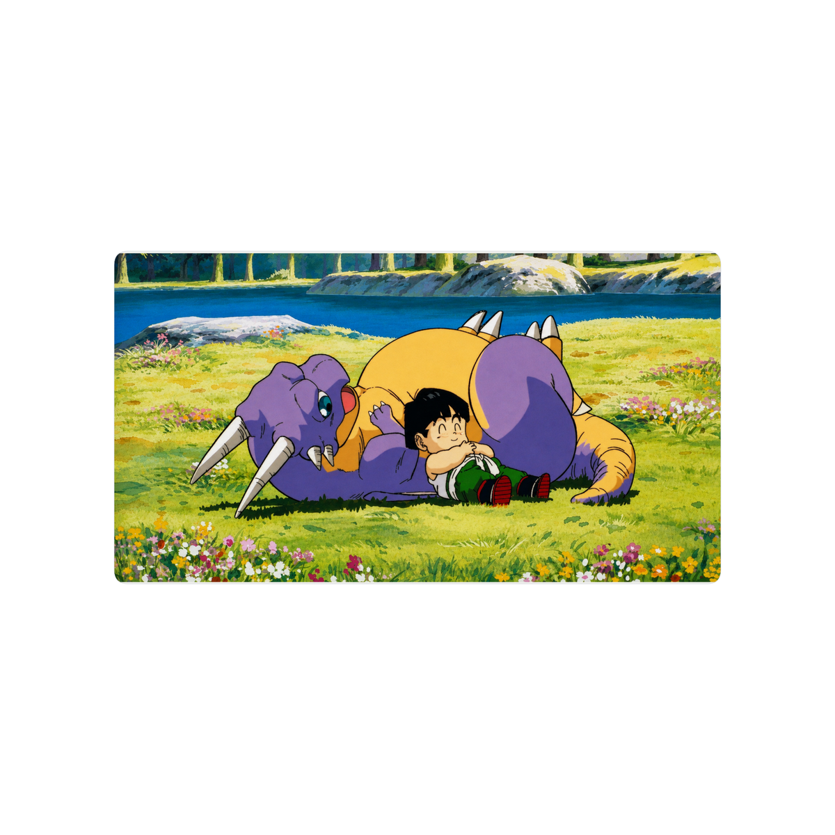 Gohan y Gran dragon