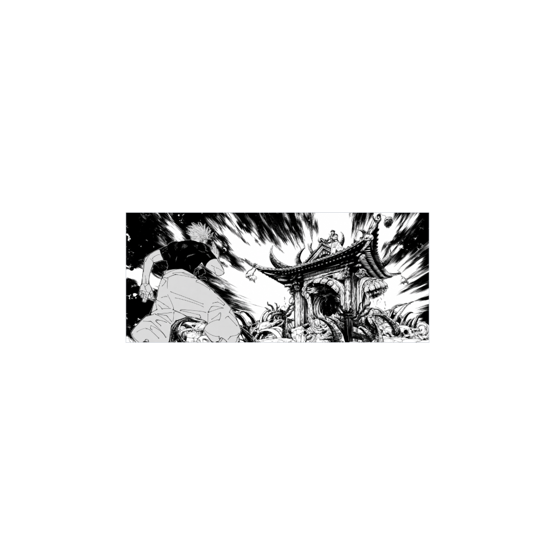 Gojo vs Sukuna mousepad