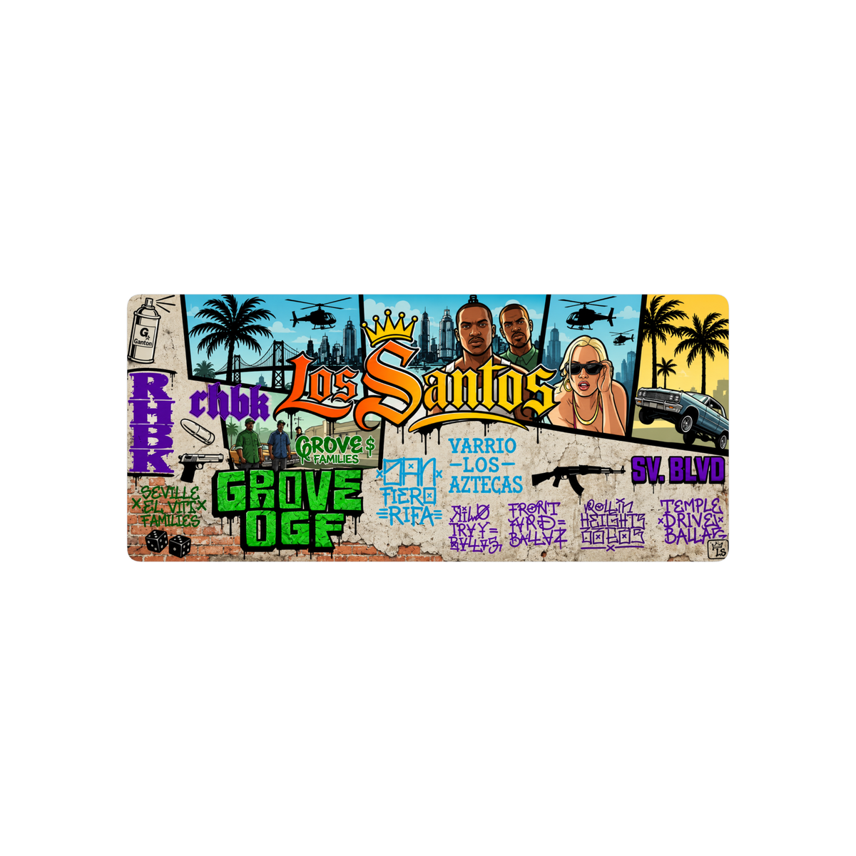GTA SAN ANDREAS GRAFITIS