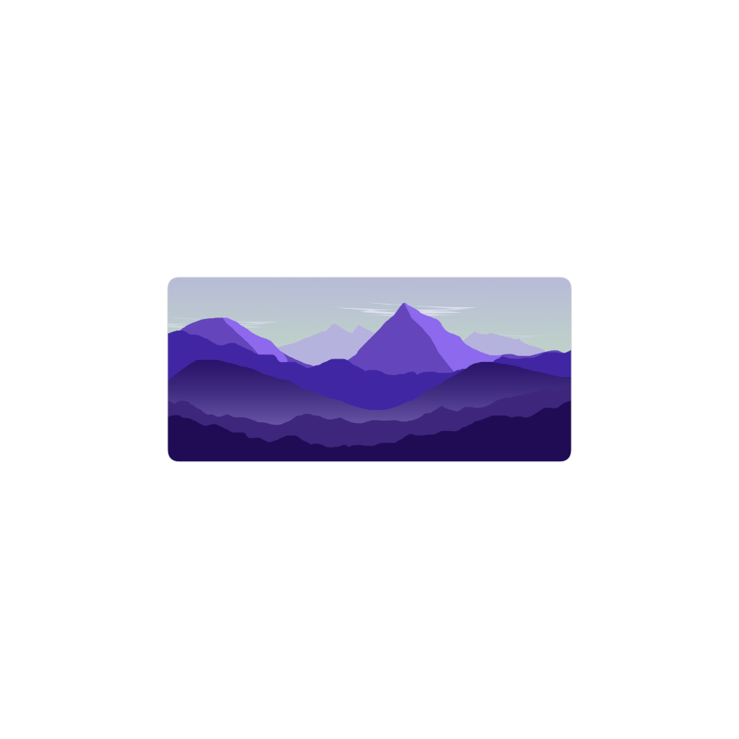 montaña violeta