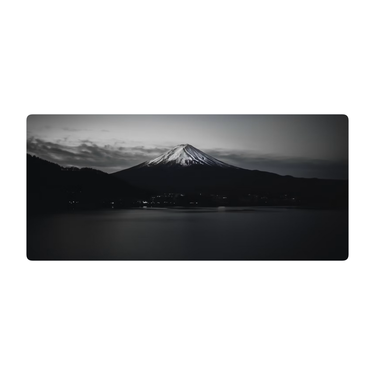 Monte fuji black and white