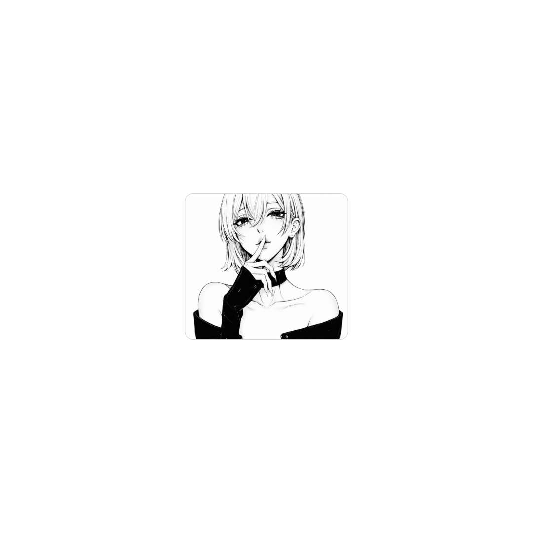 MousePad Anime Girl 28x25