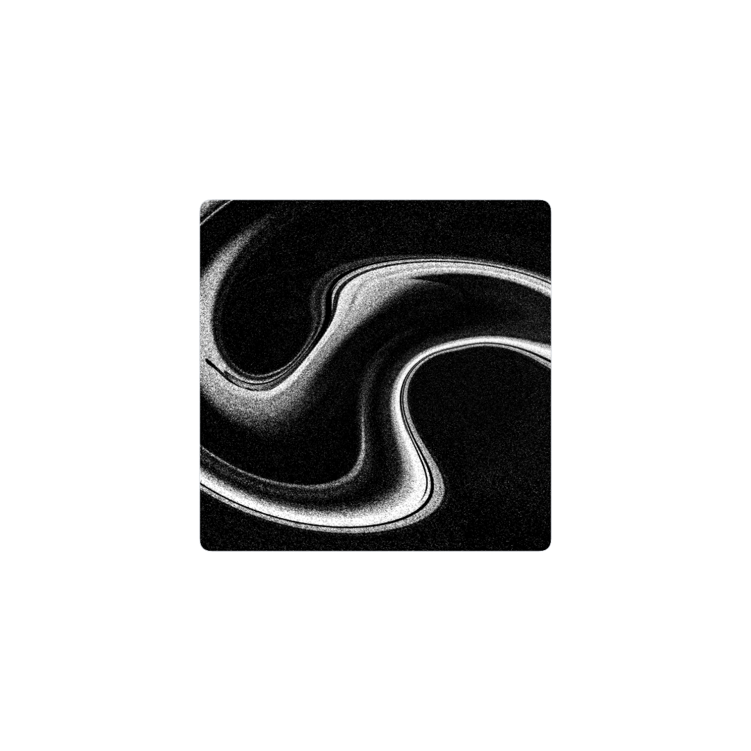 Mousepad Retro Abstracto Blanco y Negro