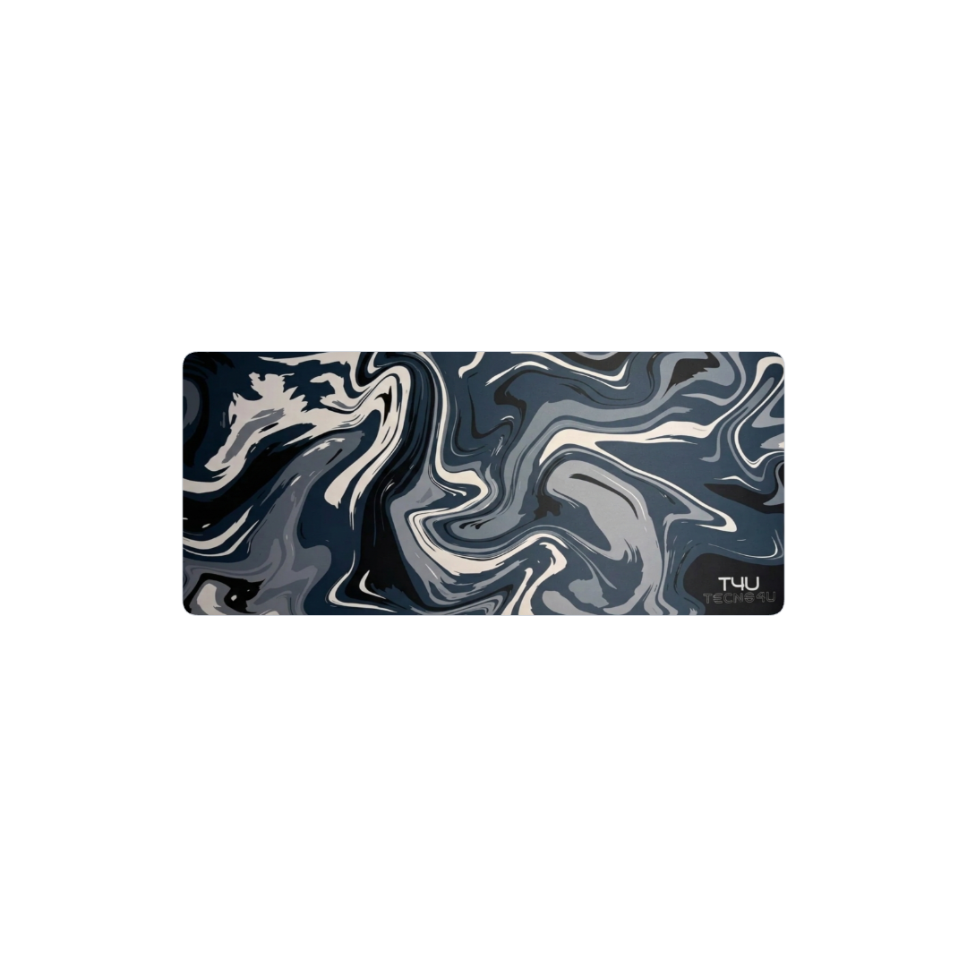 Mouse pad Luquid oleo azul