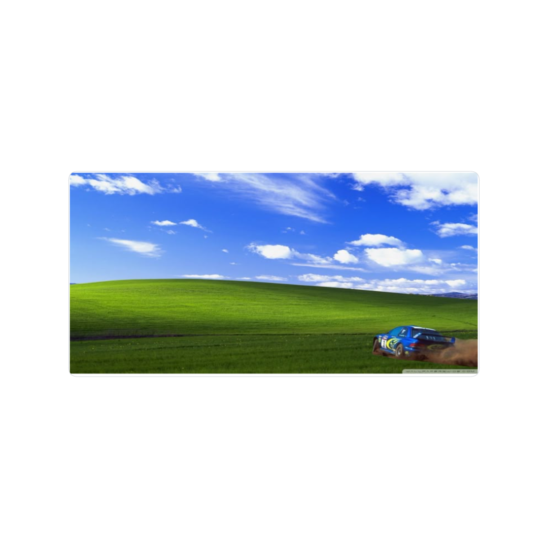 Subaru impreza haciendo rally en windows