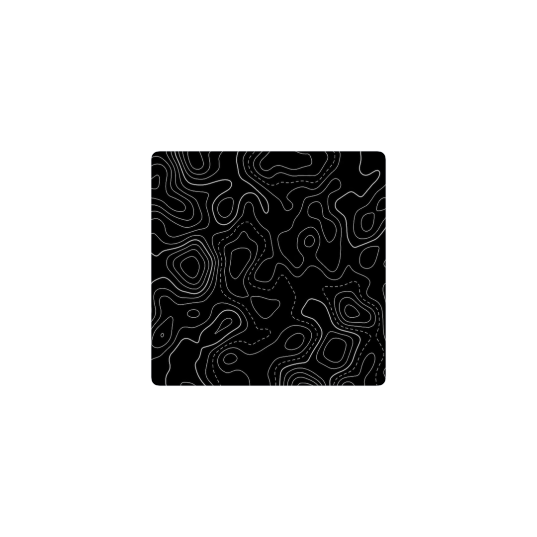 Topográfico negro u blanco