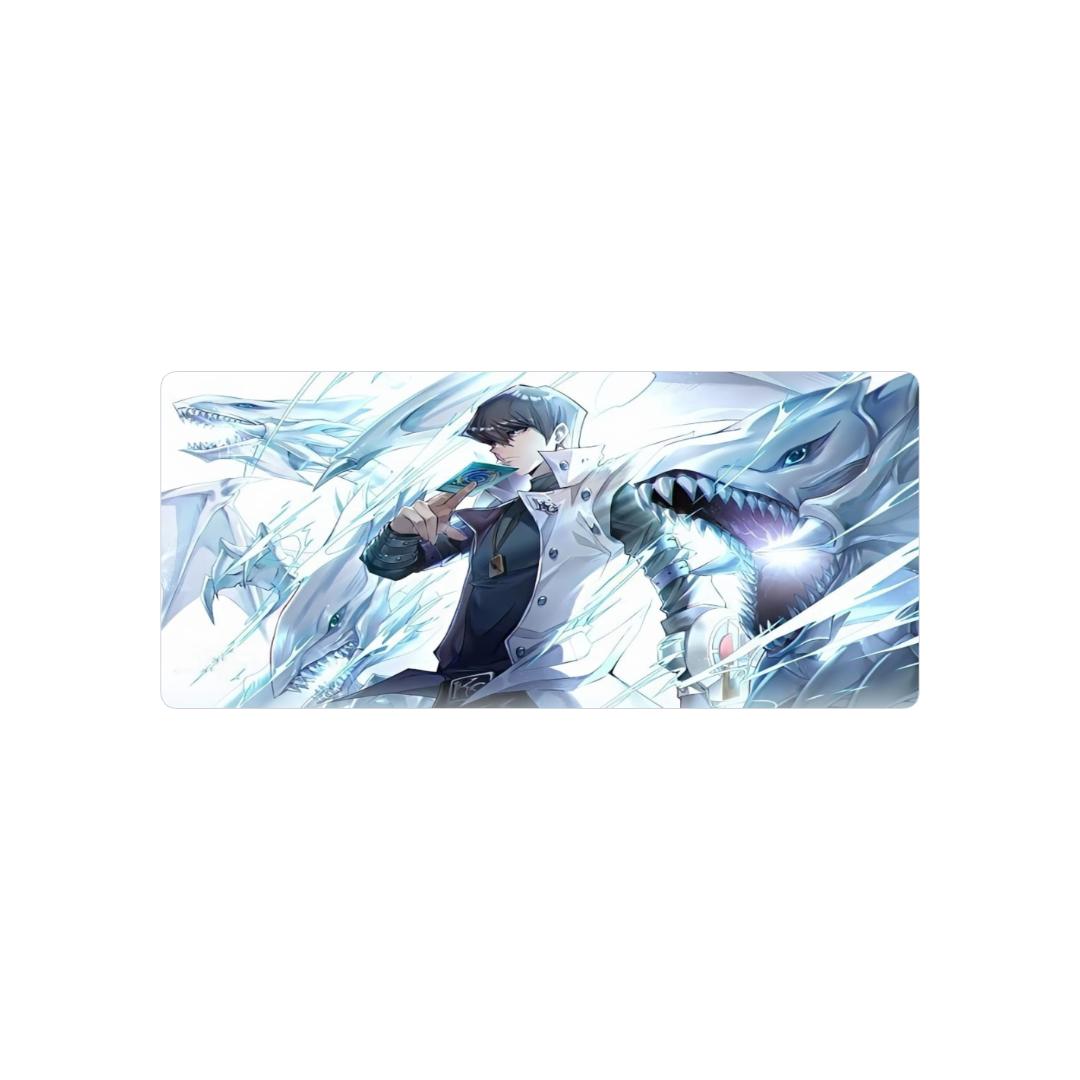 Dragon blanco de ojos azules