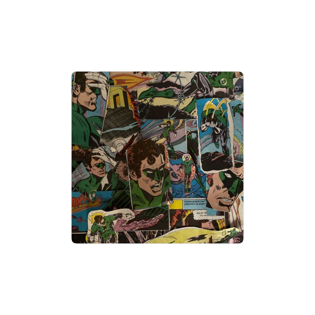 Green Lantern Comic Collage
