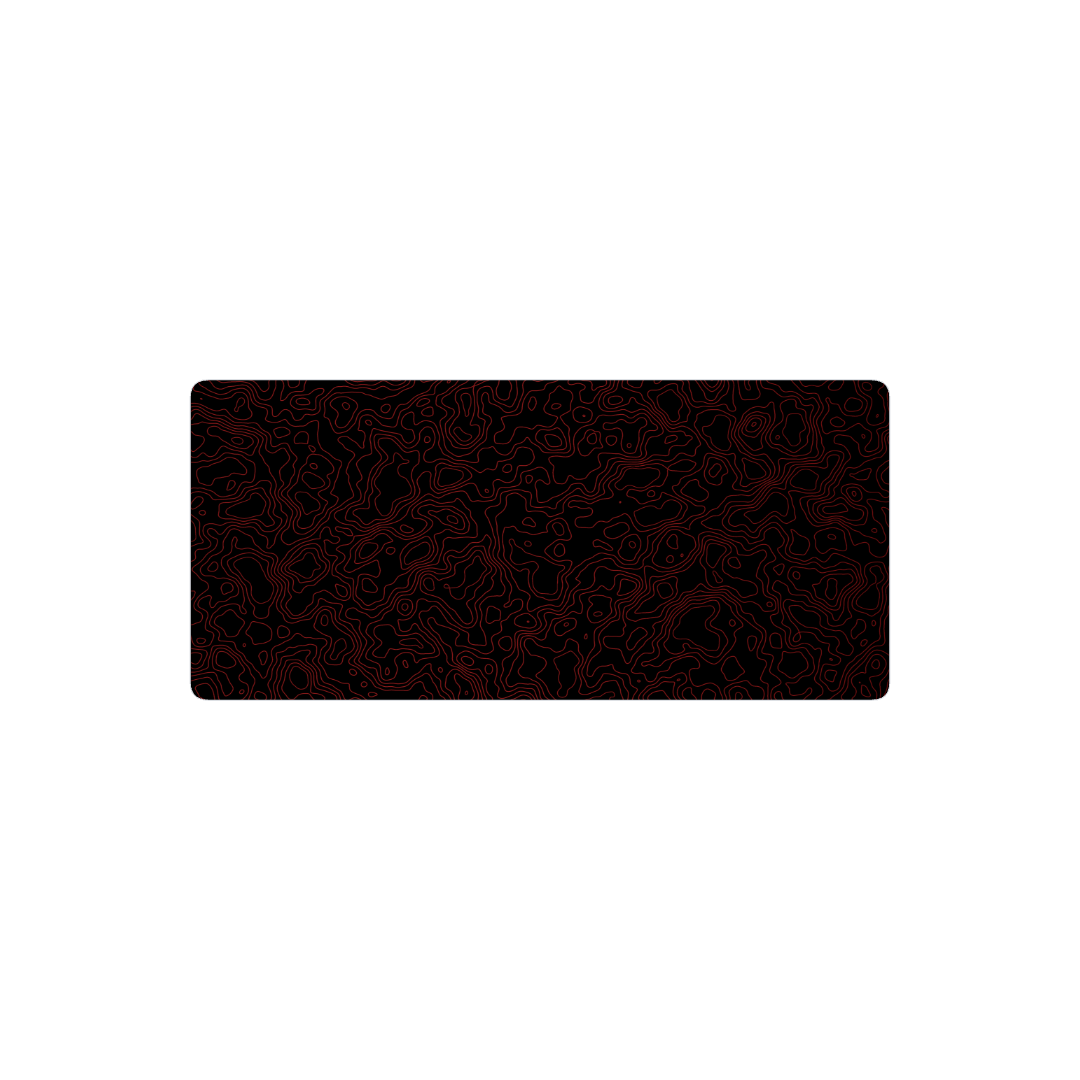 Topografía Rojo Y Negro