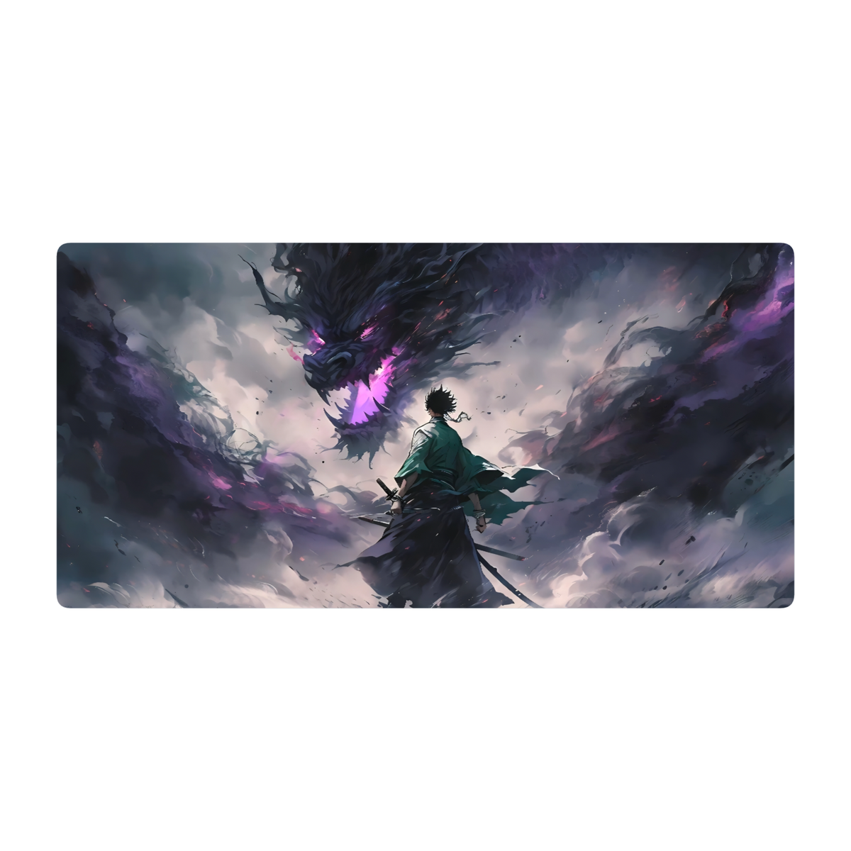 Samurai vs dragon del caos